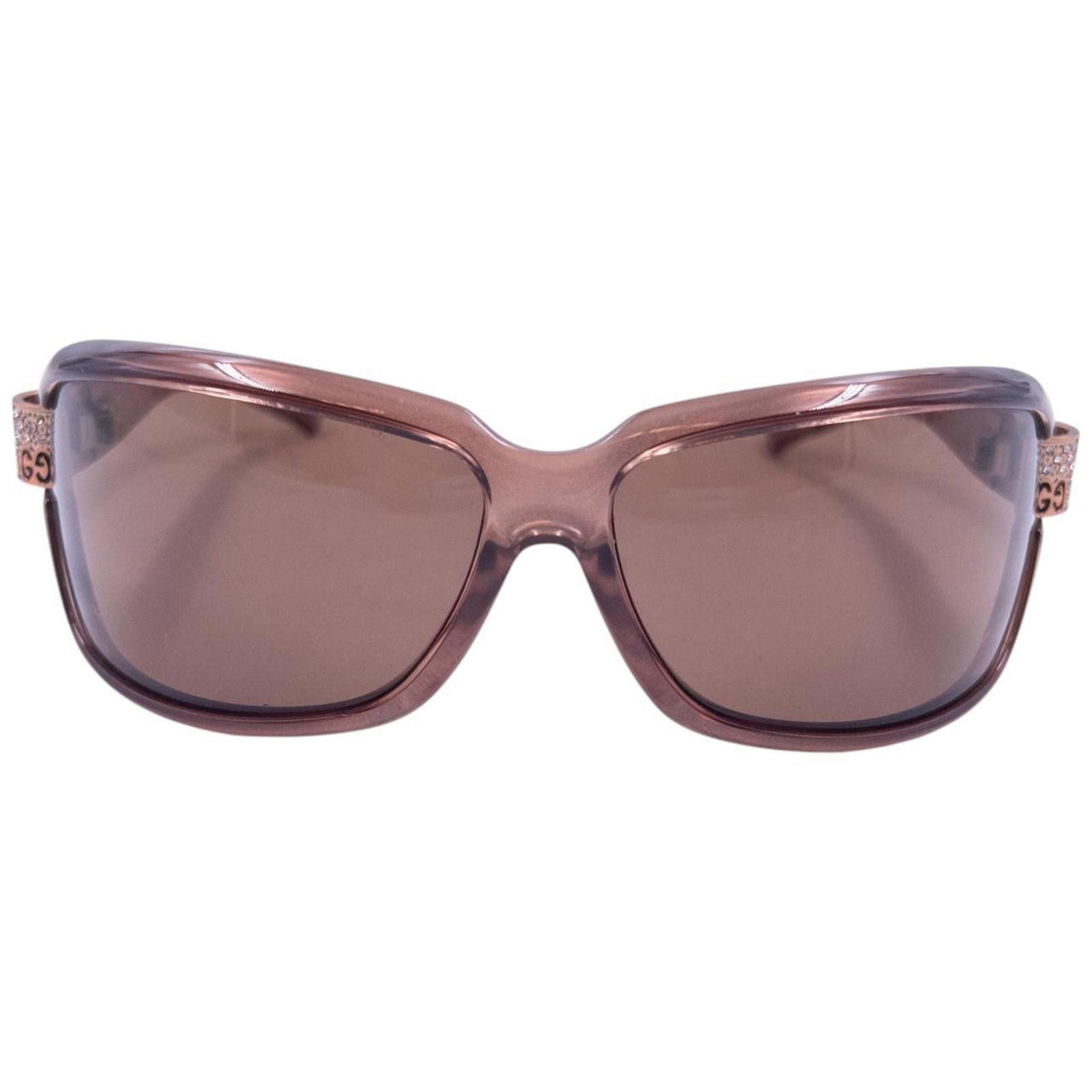 Gucci Vintage Gucci Diamonte Sunglasses Size ONE SIZE - 2 Thumbnail