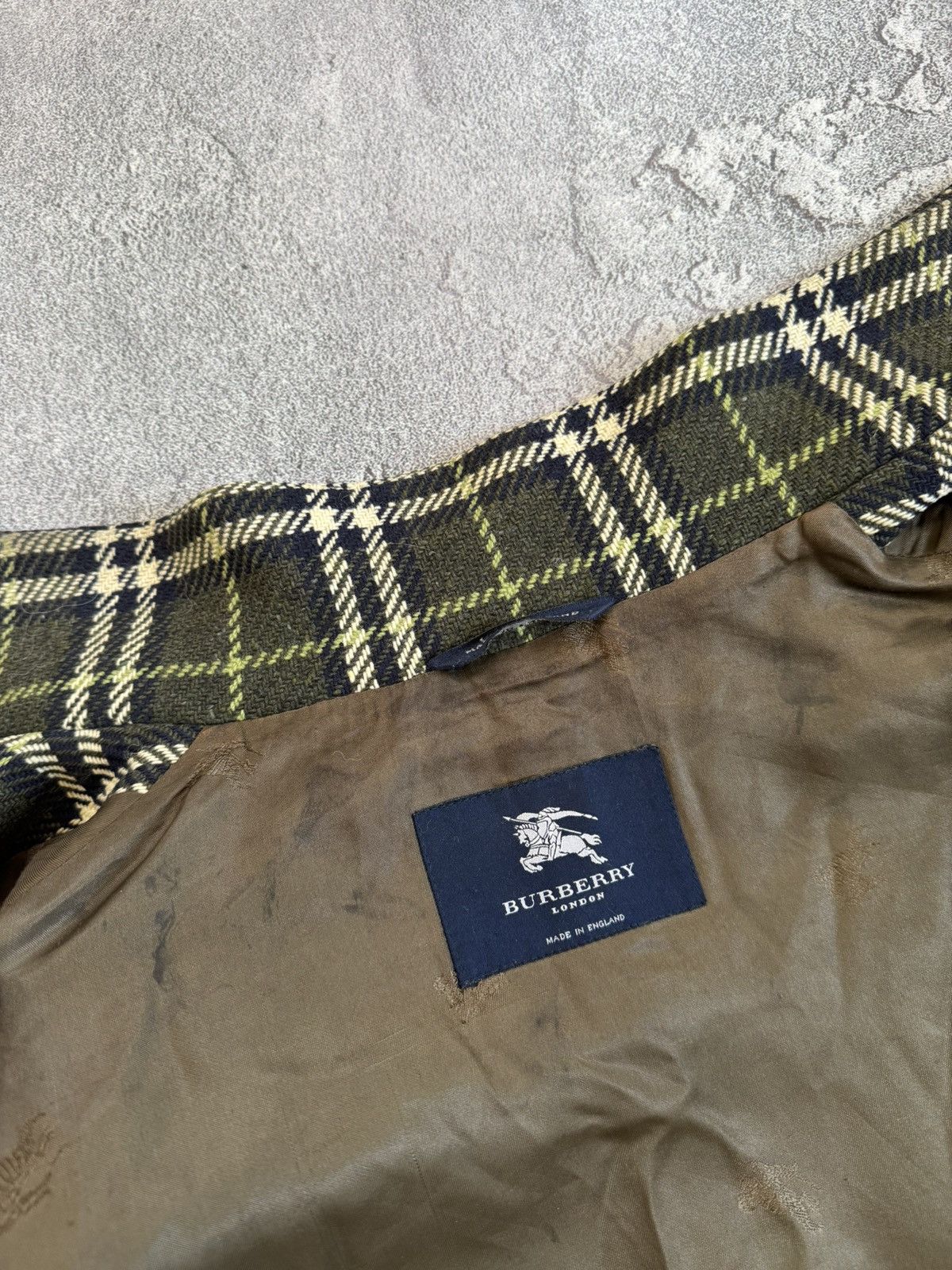 Burberry × Burberry Prorsum Burberry London UK8/US6 nova check coat jacket button up Size S / US 4 / IT 40 - 10 Thumbnail