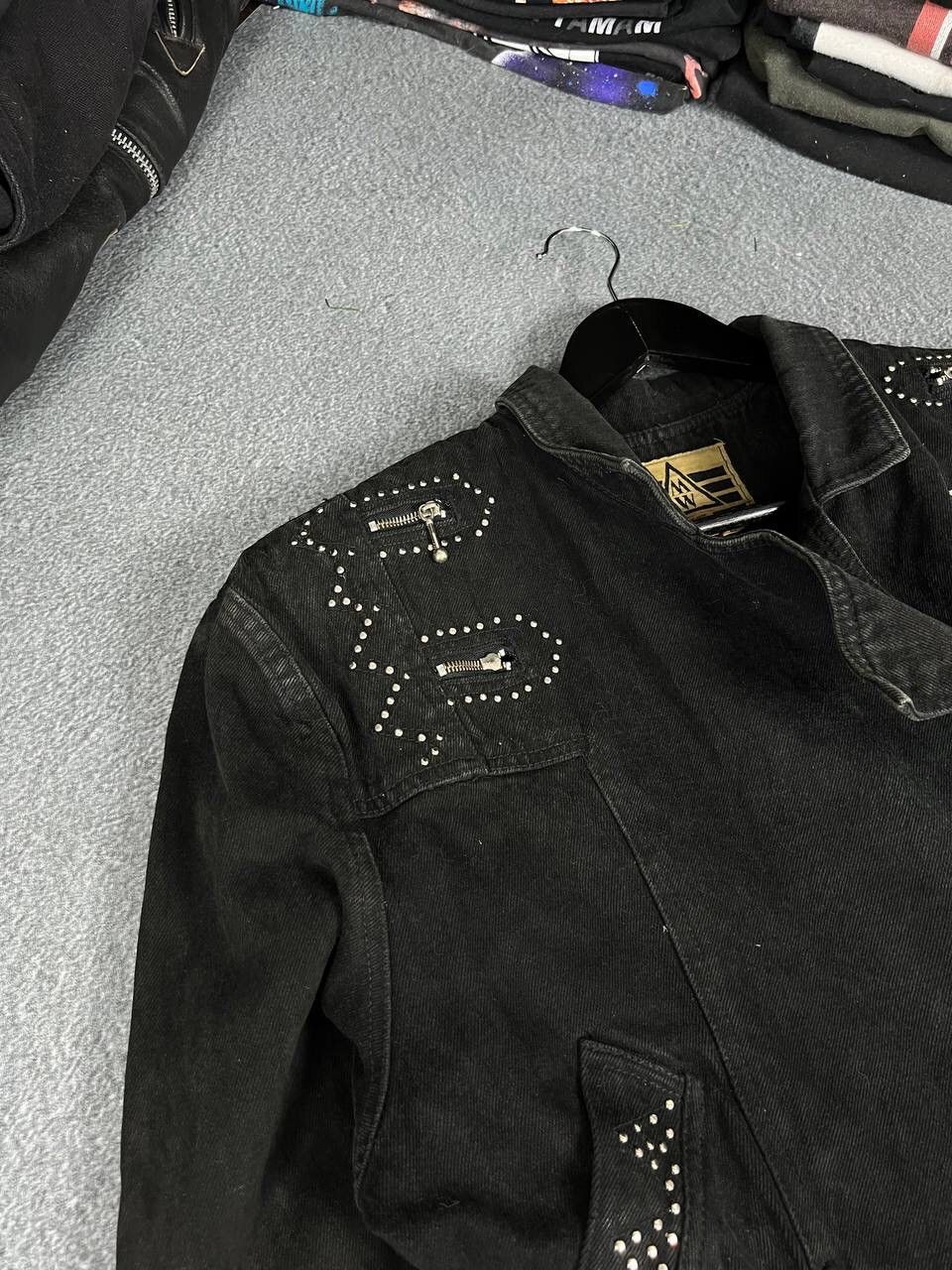 Vintage 00s Abstract Fit Denim jacket