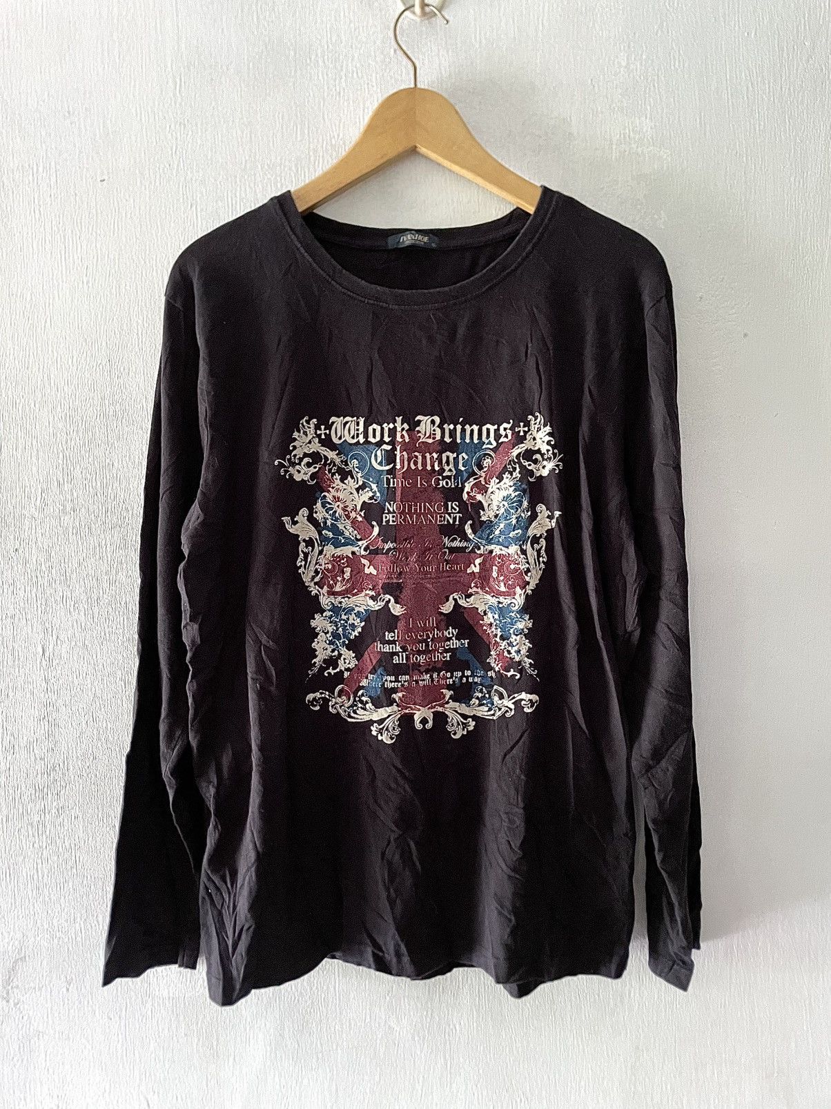 Japanese Brand Bundle 3 LS Poem Grunge Ifsix Lgb Style Size US M / EU 48-50 / 2 - 3 Thumbnail