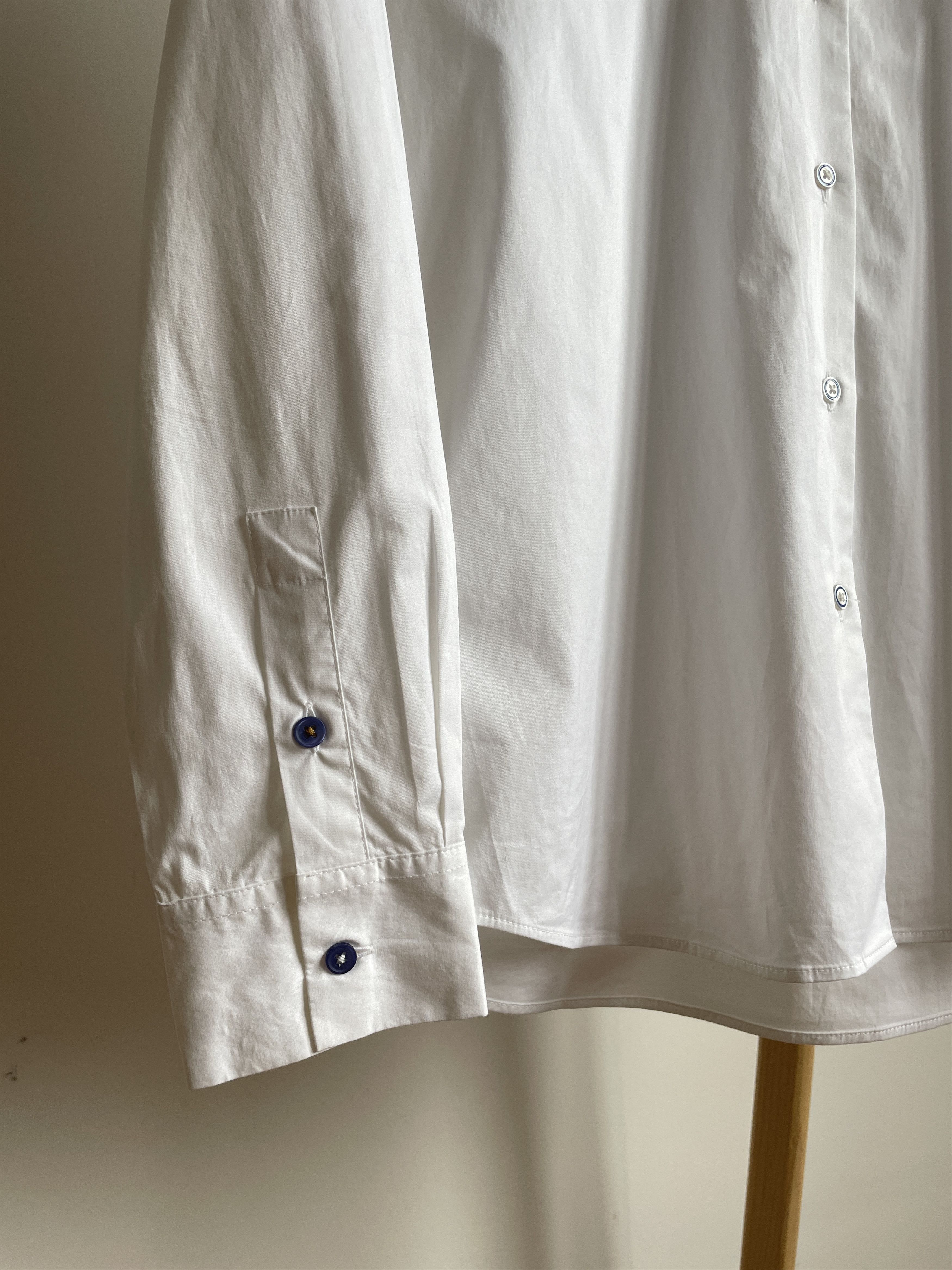Paul Smith Paul Smith Contrast Collar White Dress Shirt Size EUR 42 Size US XS / EU 42 / 0 - 5 Thumbnail