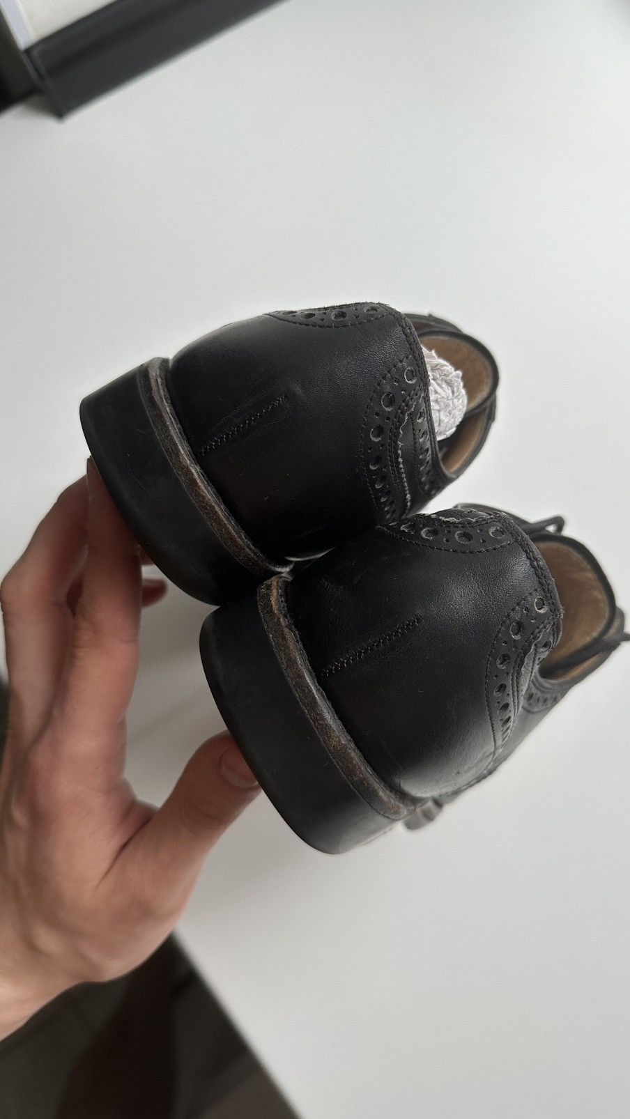 Bally Bally Leather Brogues Men Classic Shoes Size 8.5E Switz Size US 8.5 / EU 41-42 - 8 Thumbnail
