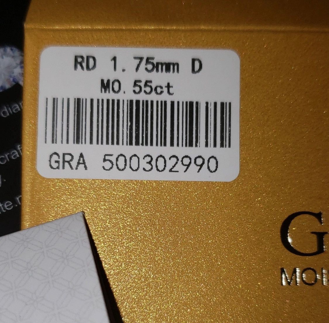 Grailed Moissanite “K” Initial Necklace GRA Certified 0.55ct 925 Size ONE SIZE - 2 Thumbnail