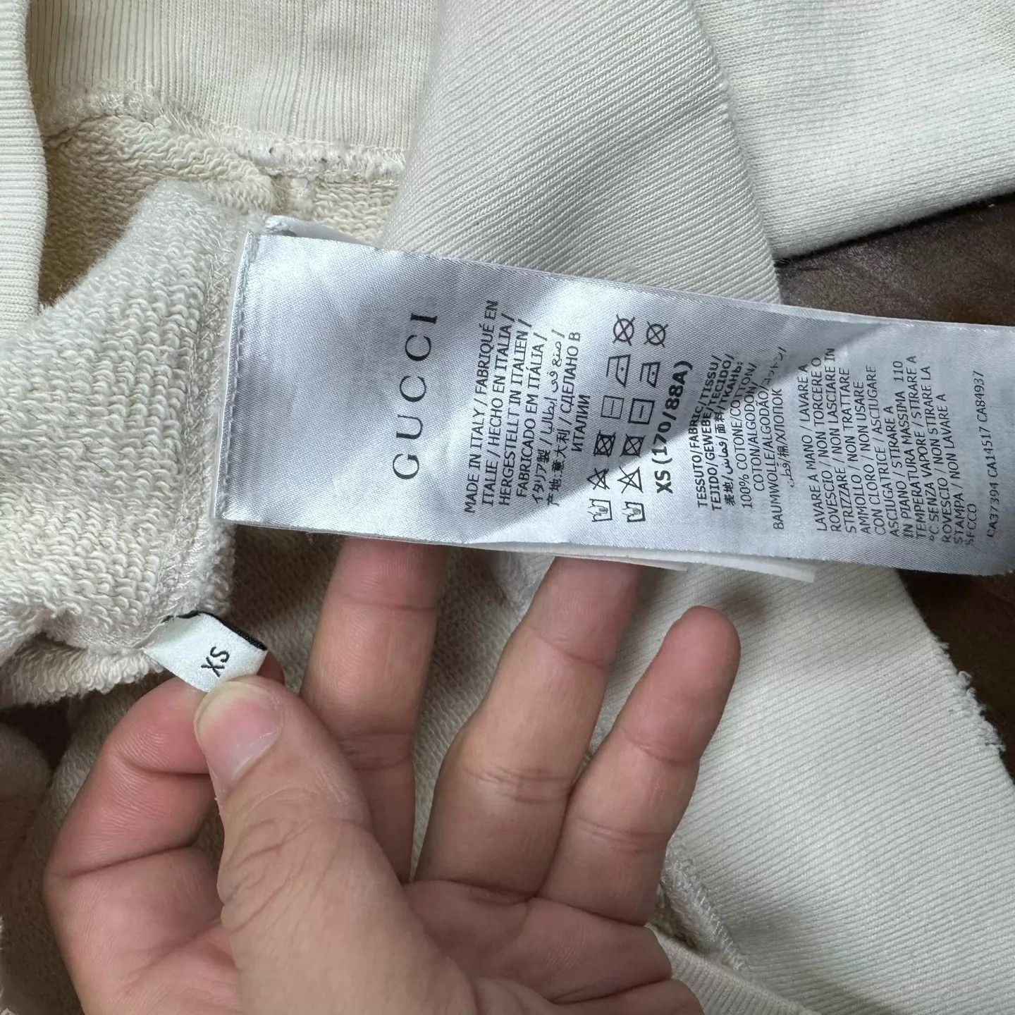 Gucci GUCCI hoodie XS like new Size US XS / EU 42 / 0 - 8 Thumbnail