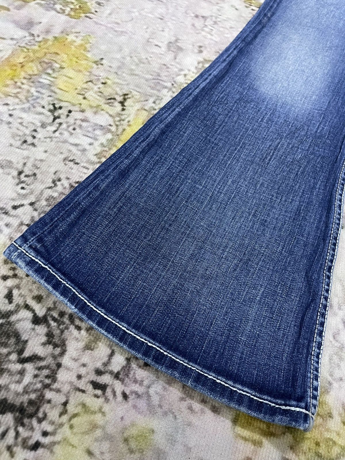 BKE Super Star Flare BKE Distressed Low Rise Denim Size US 36 / EU 52 - 3 Thumbnail