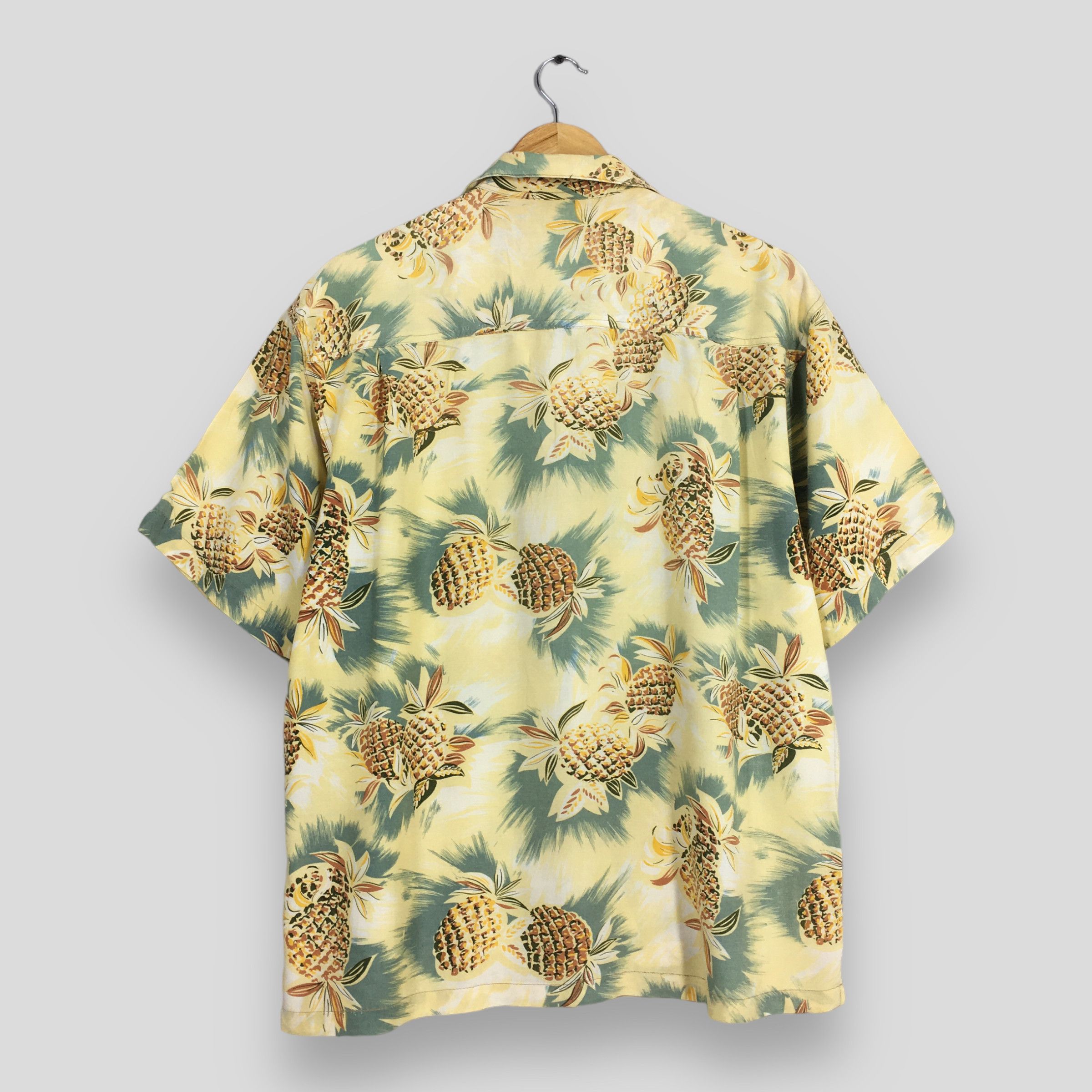 Life's a Beach Vintage Hawaiian Pineapples Aloha Tropical Shirt Medium Size US M / EU 48-50 / 2 - 7 Thumbnail