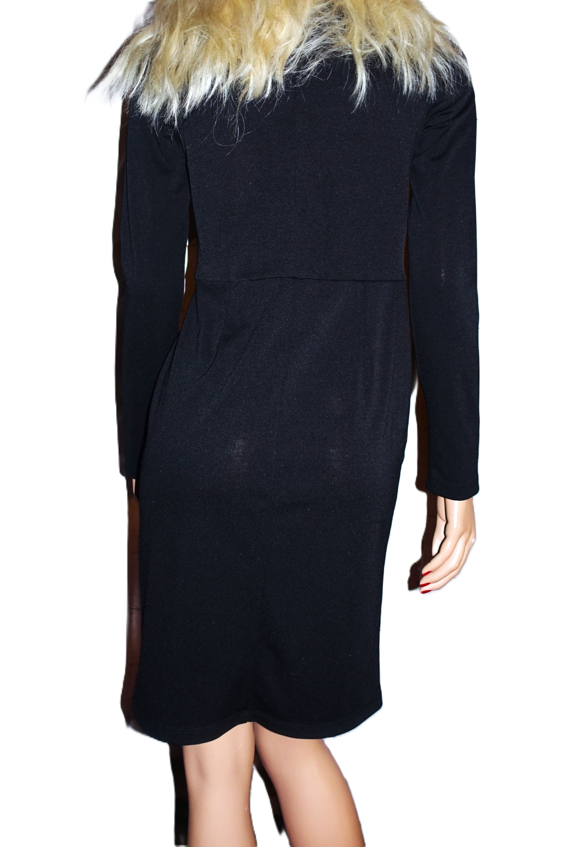 Other Emploi Black Pleated Dress S Size S / US 4 / IT 40 - 5 Thumbnail