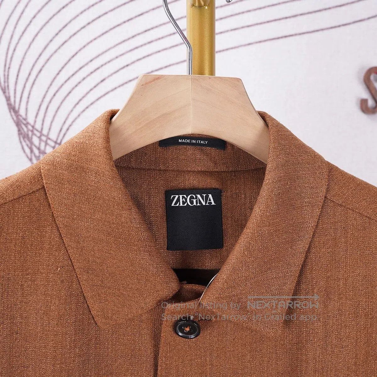 Ermenegildo Zegna ZEGNA New Silk Linen Jacket. Size US L / EU 52-54 / 3 - 4 Thumbnail