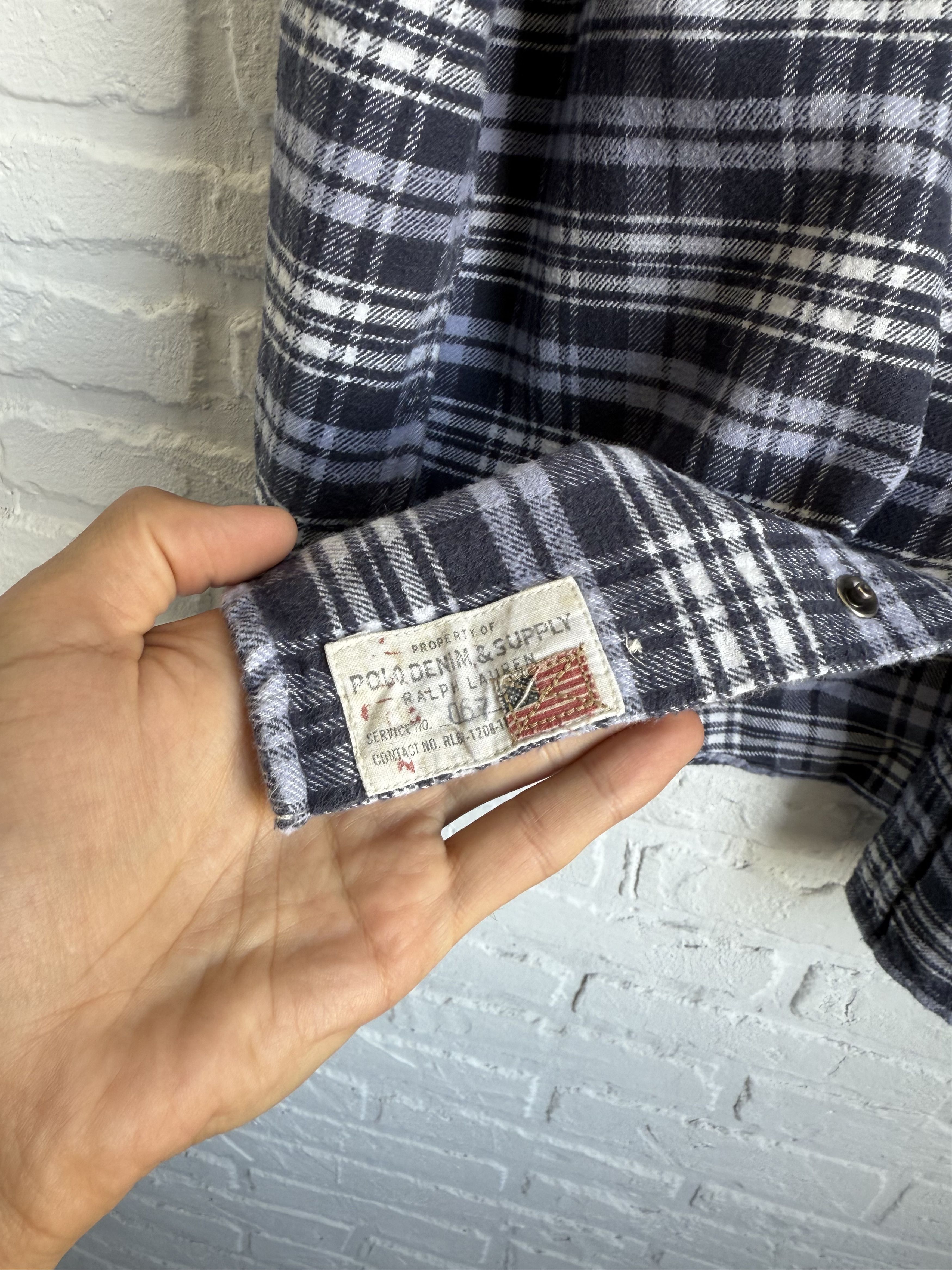 Denim & Supply Ralph Lauren Denim & supply Ralph Lauren flannel shirt Size US XL / EU 56 / 4 - 4 Thumbnail