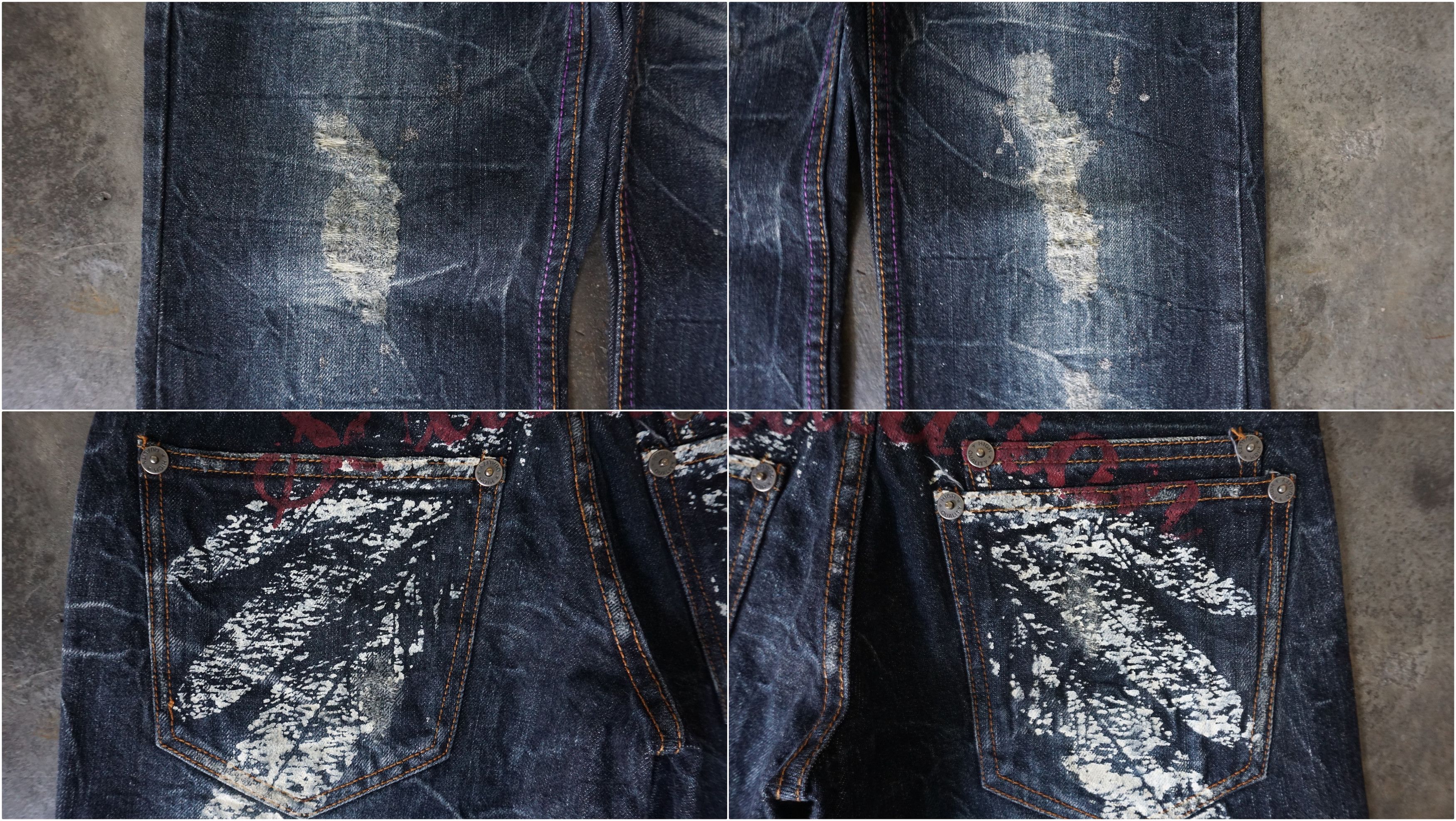 Japanese Brand NYLOUS CLOTHING JEANS W28 Size US 28 / EU 44 - 8 Thumbnail