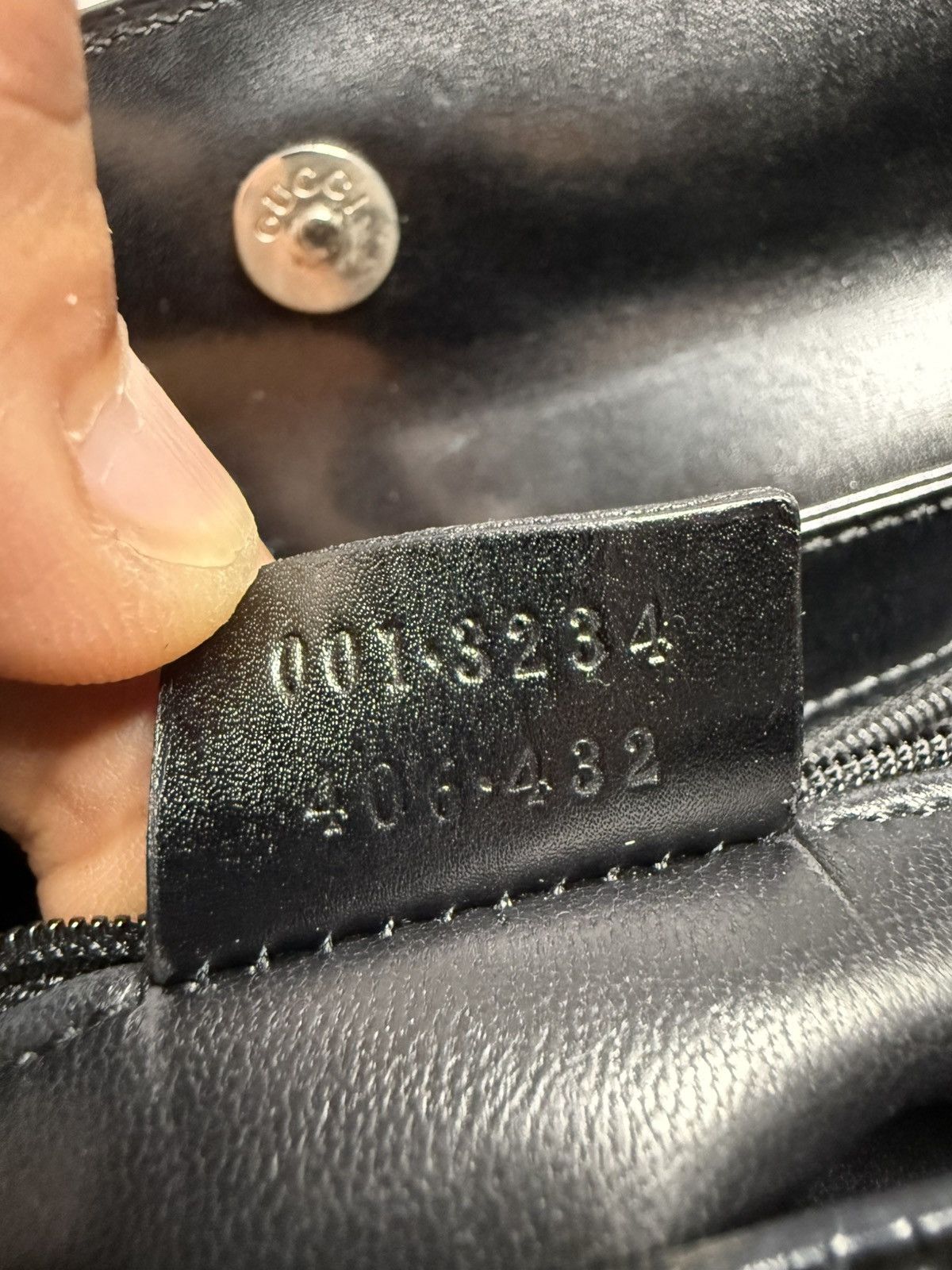 Gucci Gucci By Tomford 2 Way Croc Embossed Leather Bag Size ONE SIZE - 15 Thumbnail