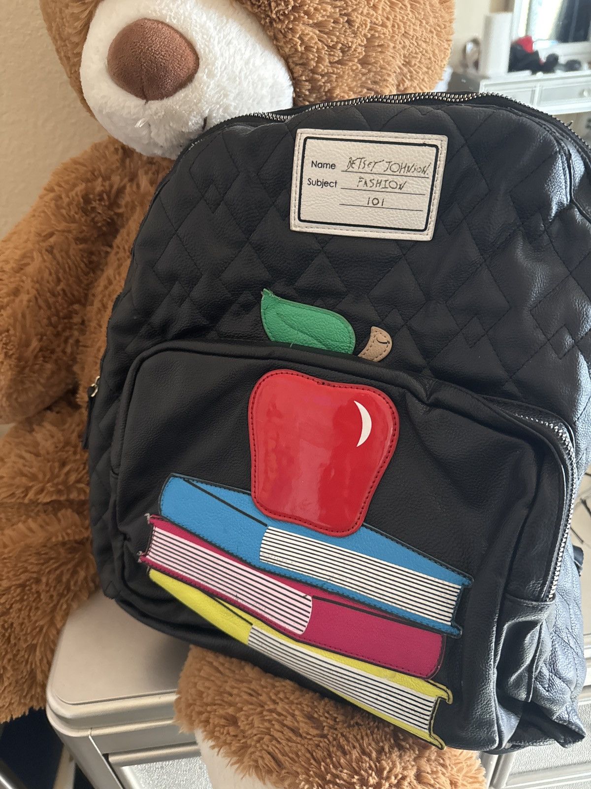 Betsey Johnson Betsey Johnson Apple Backpack Size ONE SIZE - 1 Thumbnail