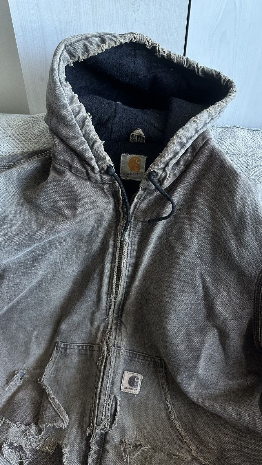 Carhartt Vintage Carhartt distressed Jacket Size US L / EU 52-54 / 3 - 4 Thumbnail
