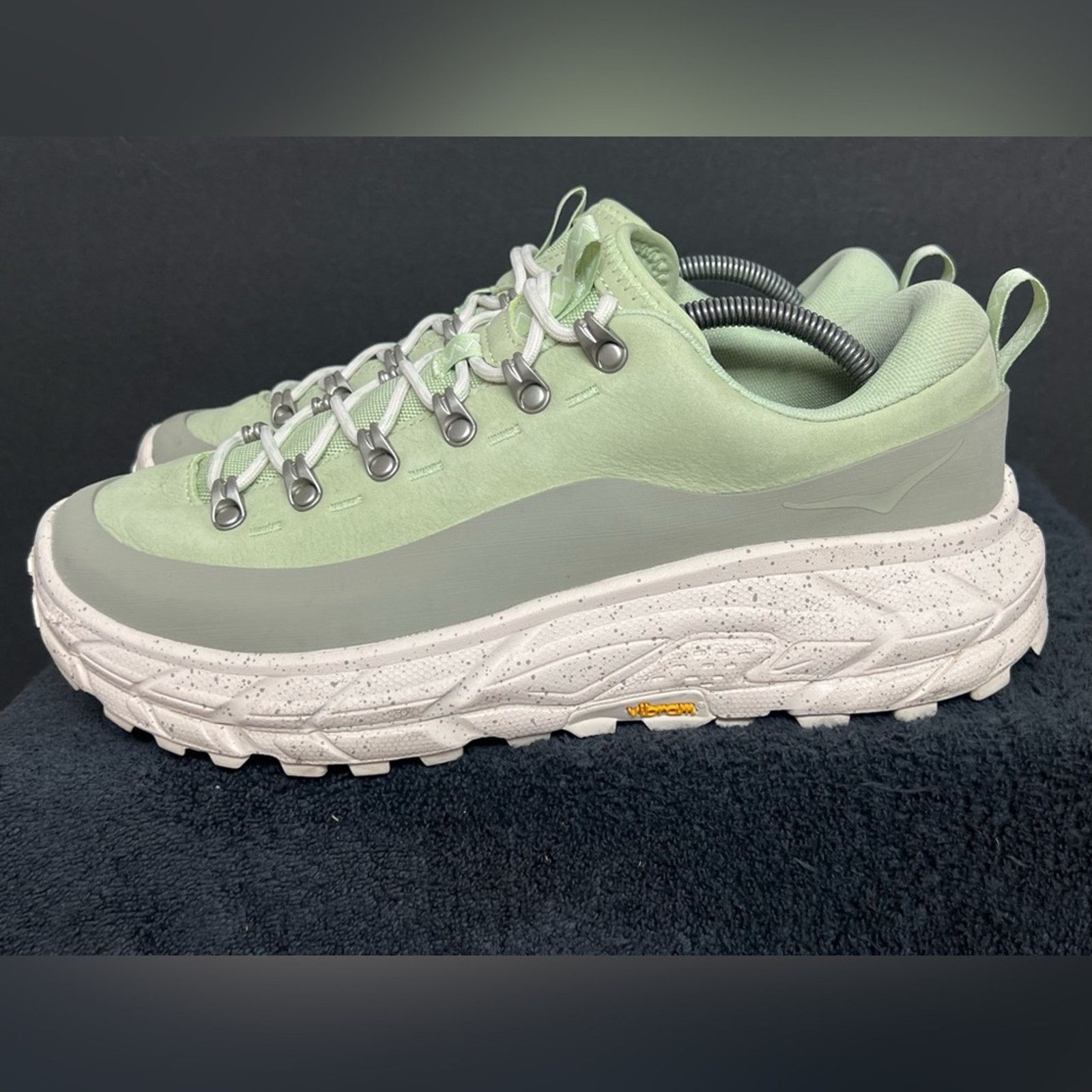 Hoka Hoka One U Tor Summit Seed Green Eggnog Shoes Men 10 W11 Size US 10 / EU 43 - 1 Thumbnail