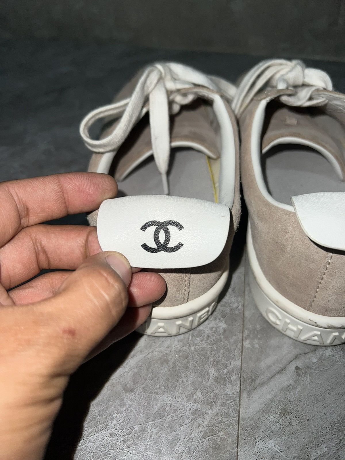 Chanel Chanel Suede Calfskin Sneakers Size US 9 / IT 39 - 4 Thumbnail