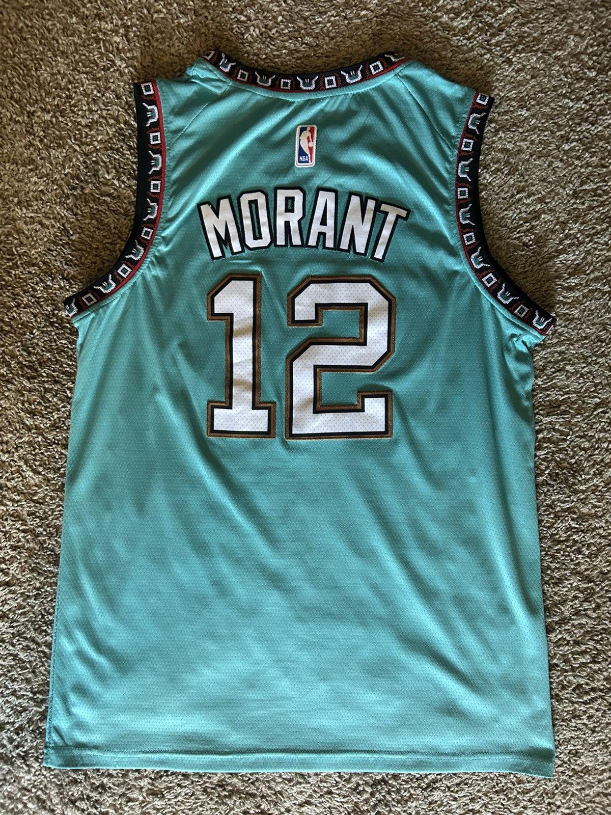 Nike Men’s Memphis Grizzlies #12 Ja Morant Hardwood Classics Size US L / EU 52-54 / 3 - 2 Thumbnail