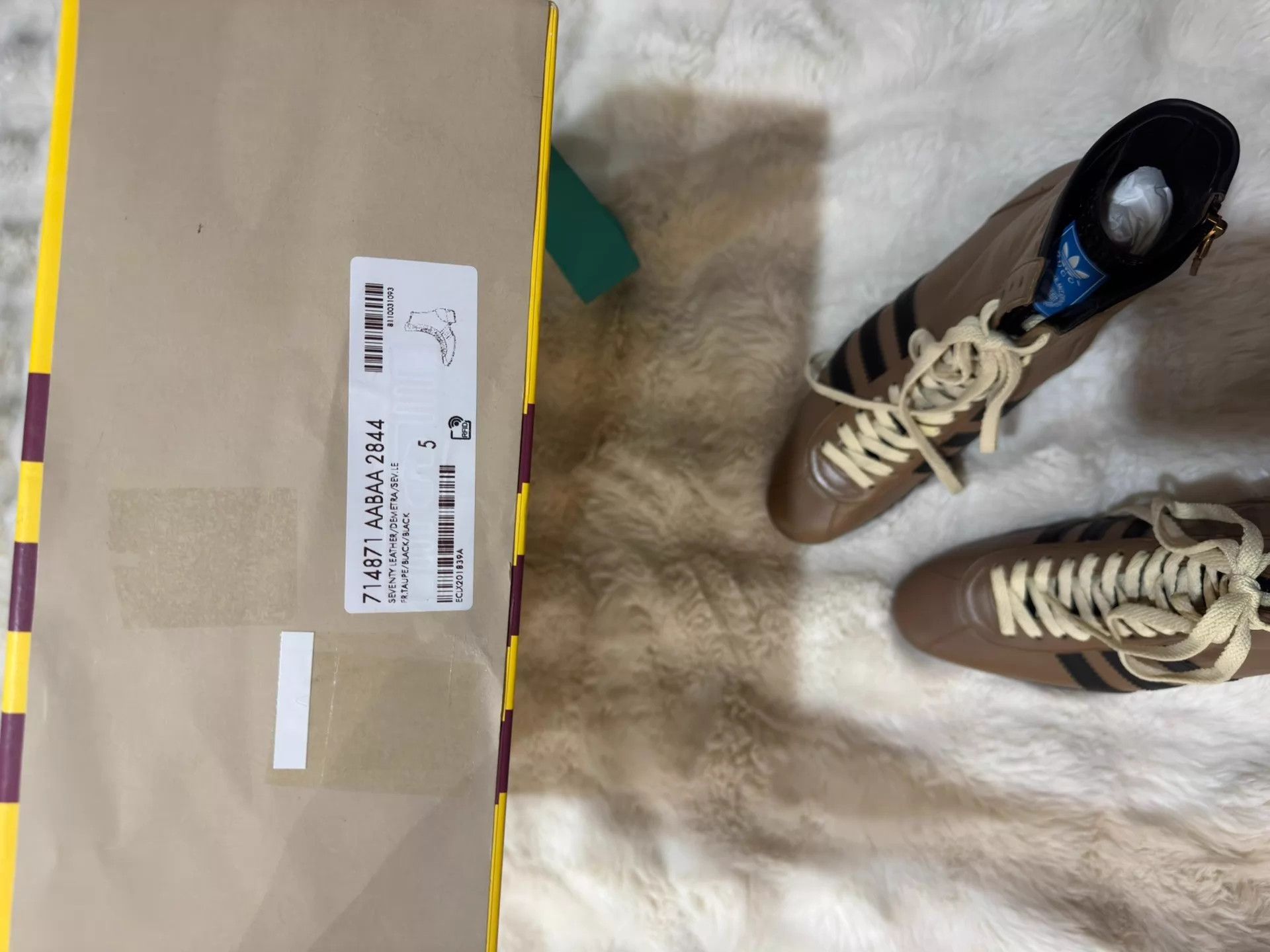 Gucci Gucci Collab Lace-up Boots EUR39 Unused Box Damaged Size US 6 / EU 39 - 9 Thumbnail