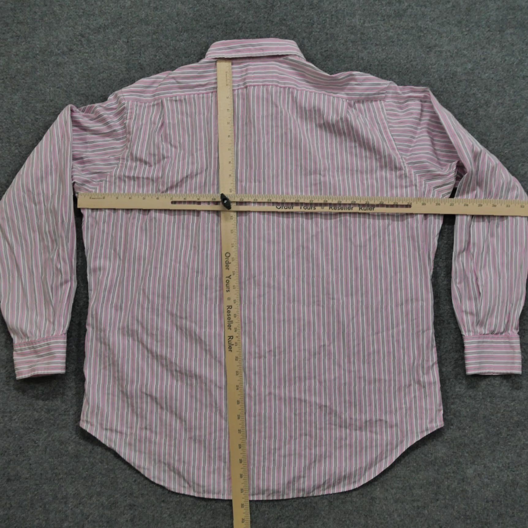 Polo Ralph Lauren Polo Ralph Lauren Shirt Mens XL Pink Striped Button-Up Small Pony Stanton Size US XL / EU 56 / 4 - 7 Thumbnail
