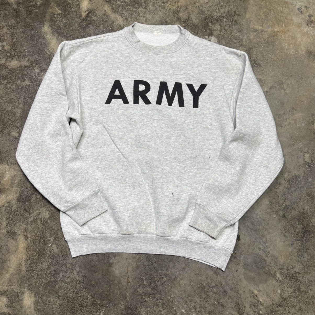 Vintage vintage army baggy pullover sweatshirt Size US M / EU 48-50 / 2 - 2 Thumbnail