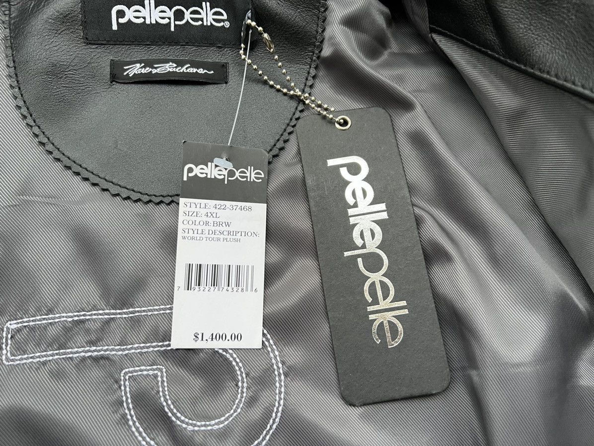 Pelle Pelle × Vintage Pelle Pelle World Tour Marc Buchanan Leather Jacket New Size US XXL / EU 58 / 5 - 11 Thumbnail