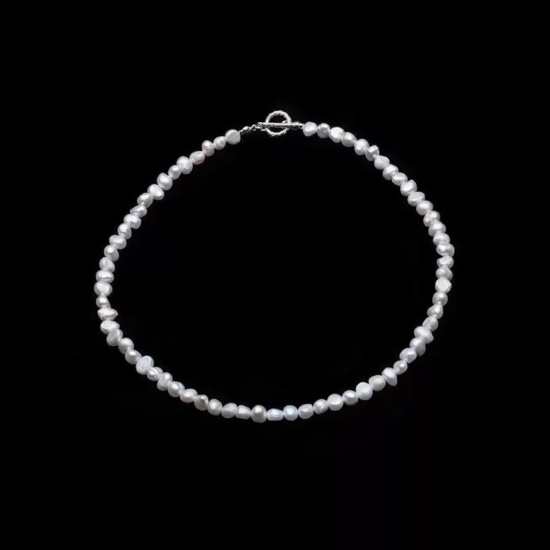 Other Cootie Distortion Mens White Pearl Necklace Size M Size ONE SIZE - 2 Thumbnail