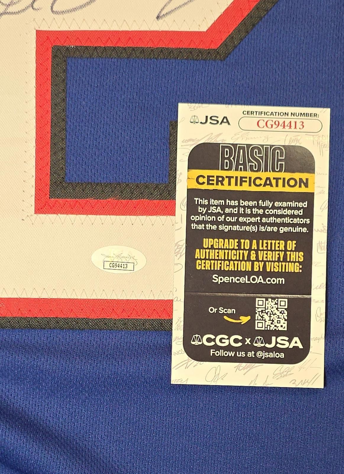 Other LeSean McCoy Buffalo Bills Signed Football Jersey coa (XL) Size ONE SIZE - 4 Thumbnail