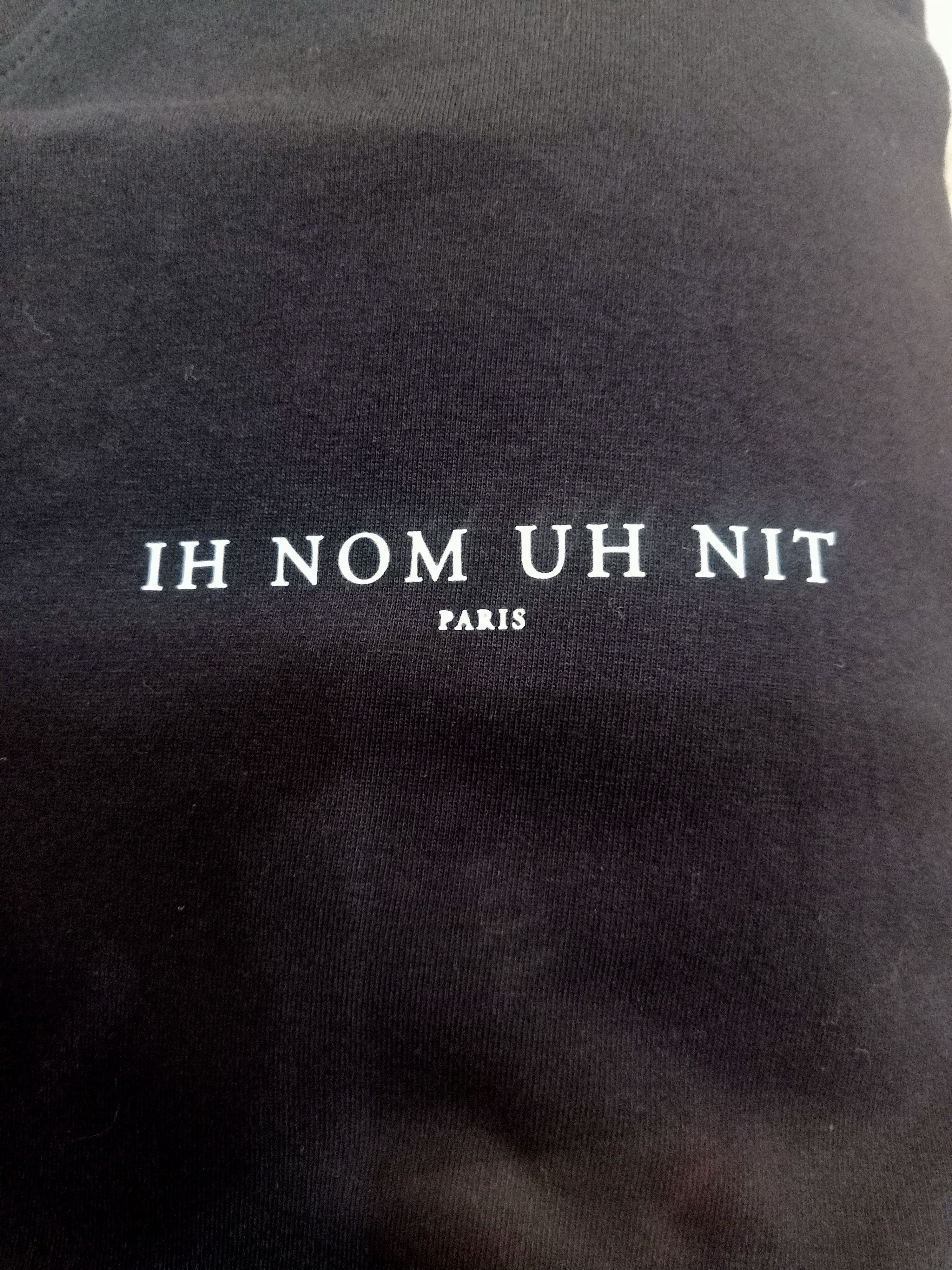 Ih Nom Uh Nit Black Short Sleeve IH NOM UH NIT Size US S / EU 44-46 / 1 - 4 Thumbnail