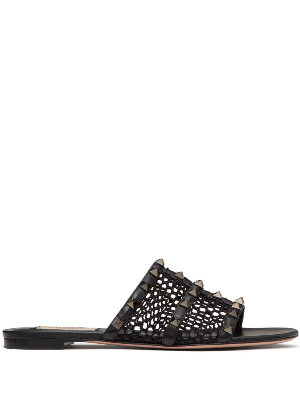 Valentino Biscuit Leather Sandals | Grailed