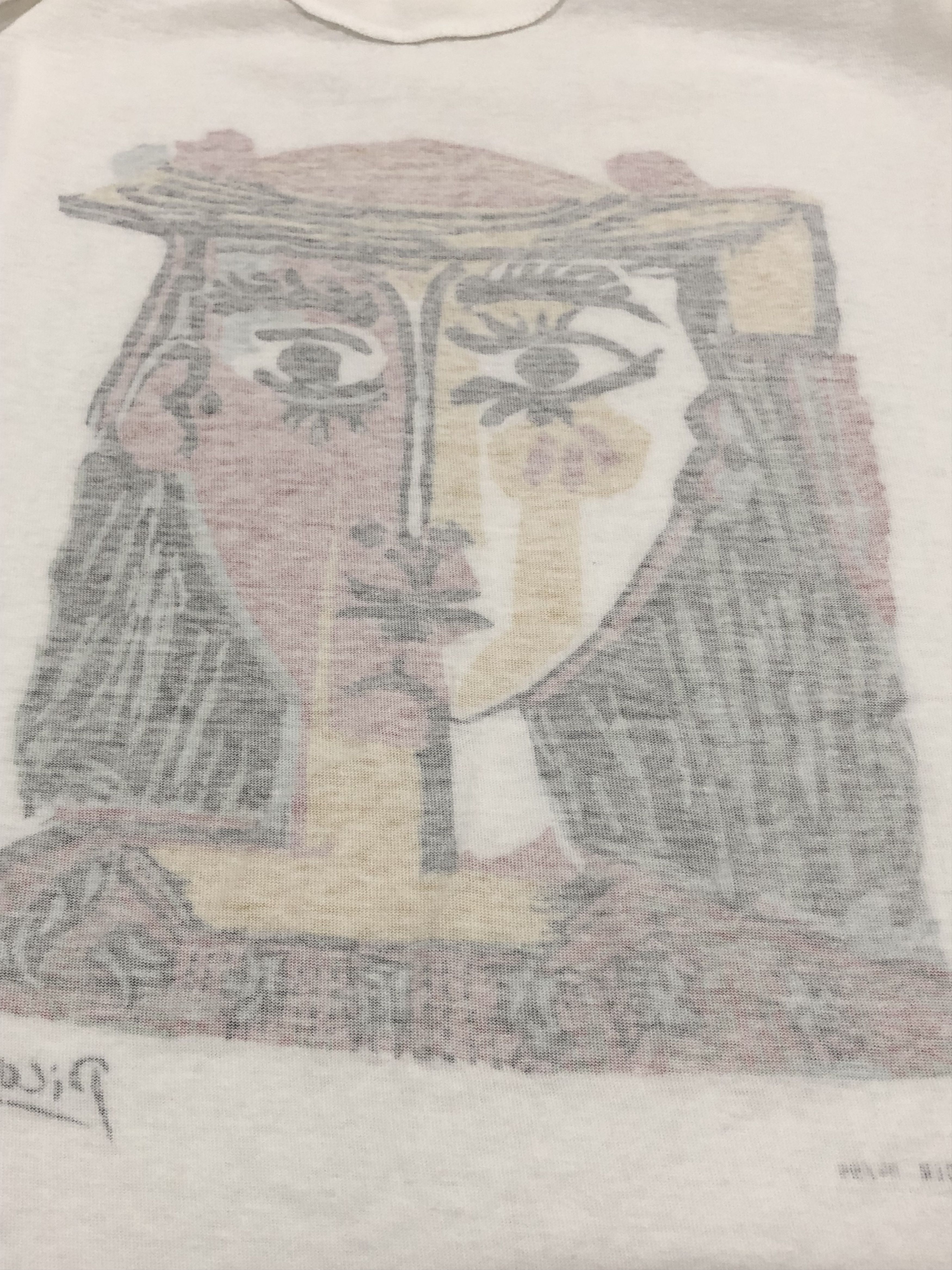 Vintage Vintage 90s Painting Art Picasso Tshirt Size US L / EU 52-54 / 3 - 9 Thumbnail