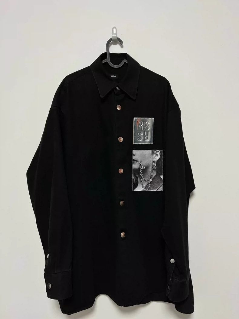 Raf Simons Raf Simons 19ss silhouette portrait denim jacket Size US S / EU 44-46 / 1 - 1 Thumbnail