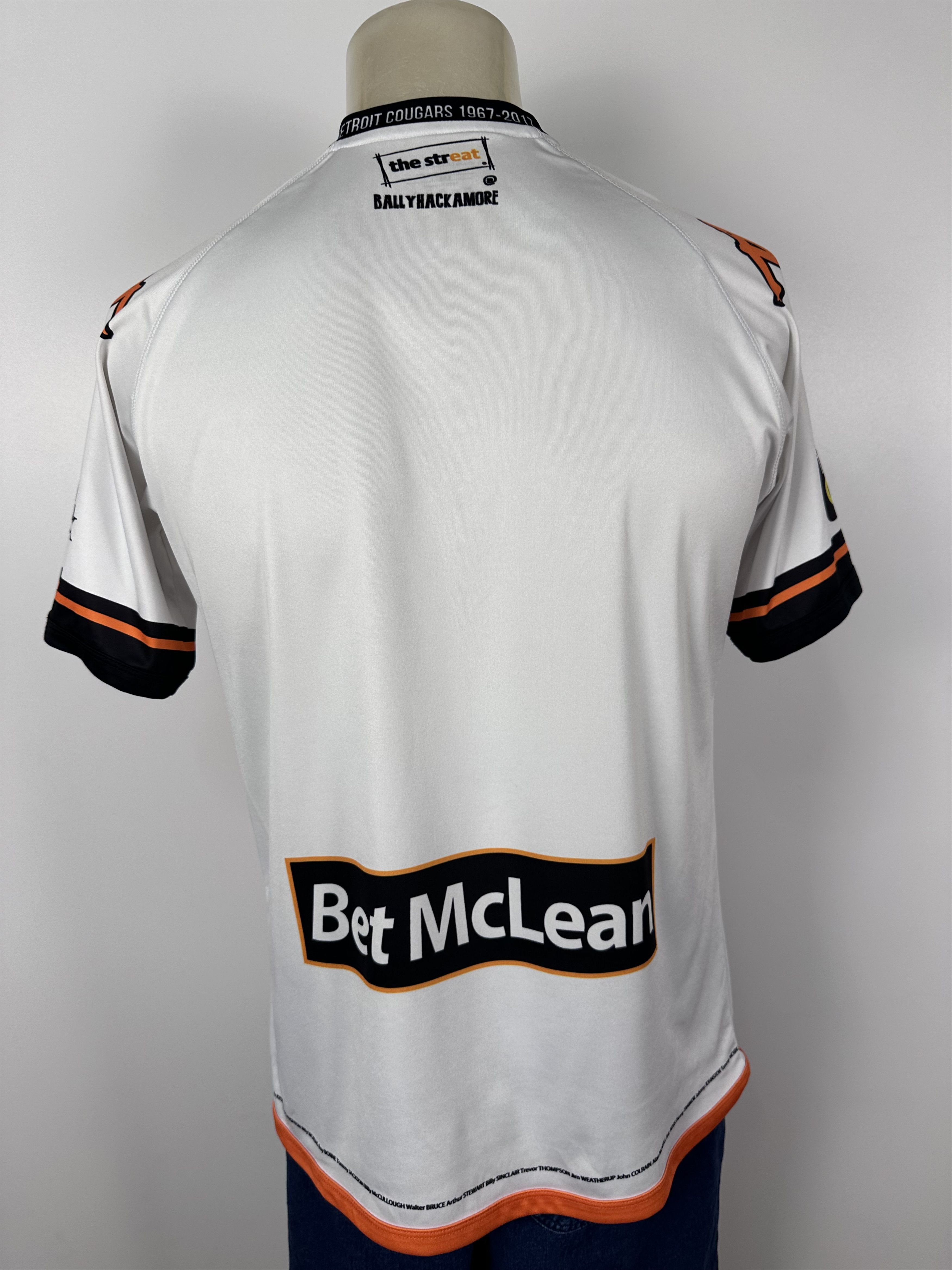 Kappa Glentoran 2015 2016 Football Shirts Soccer Jersey Kappa Sz L Size US L / EU 52-54 / 3 - 6 Thumbnail