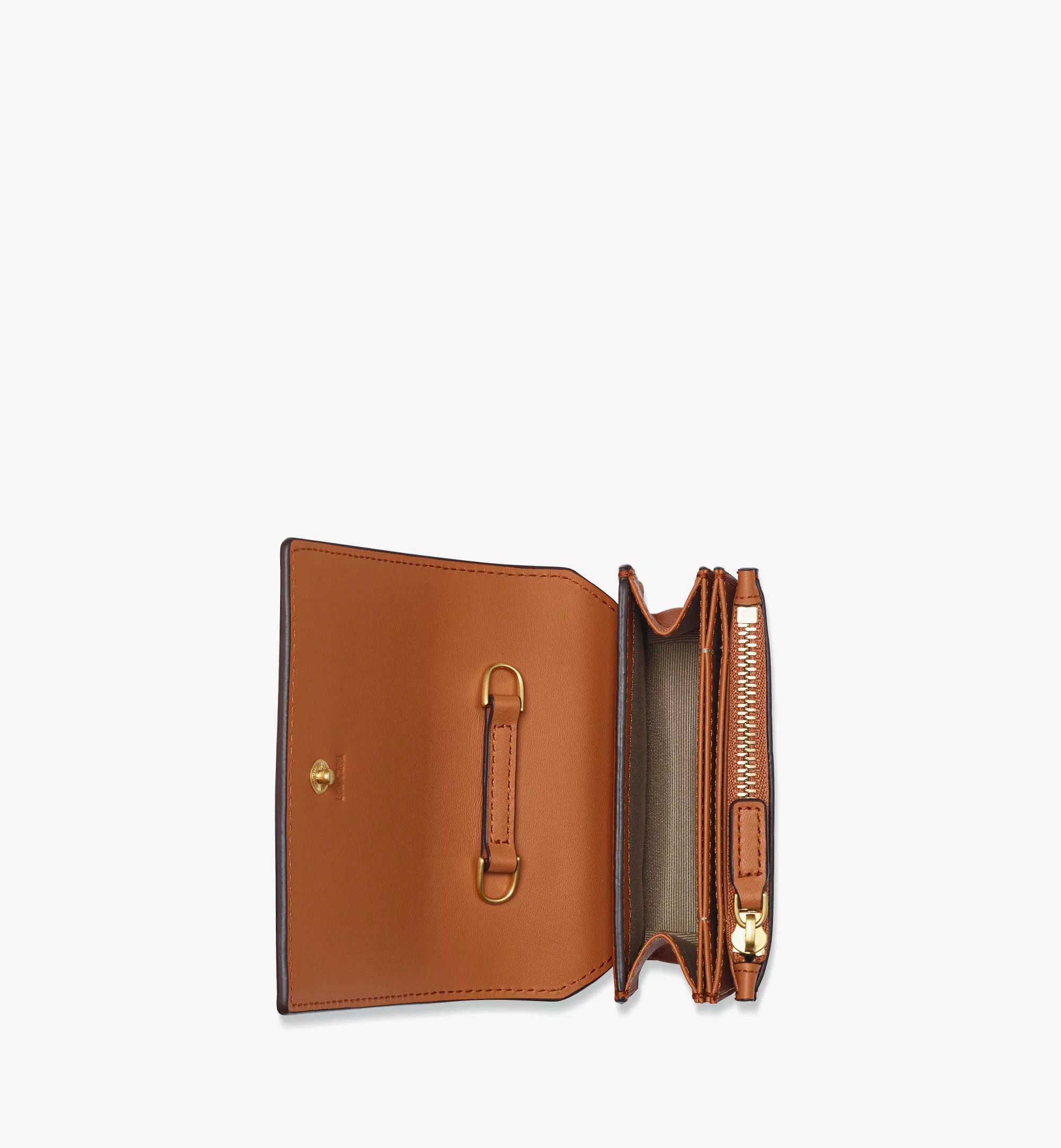 MCM o1mt1gz0325 Size: OS / Card Case Mini in Brown Size ONE SIZE - 5 Thumbnail
