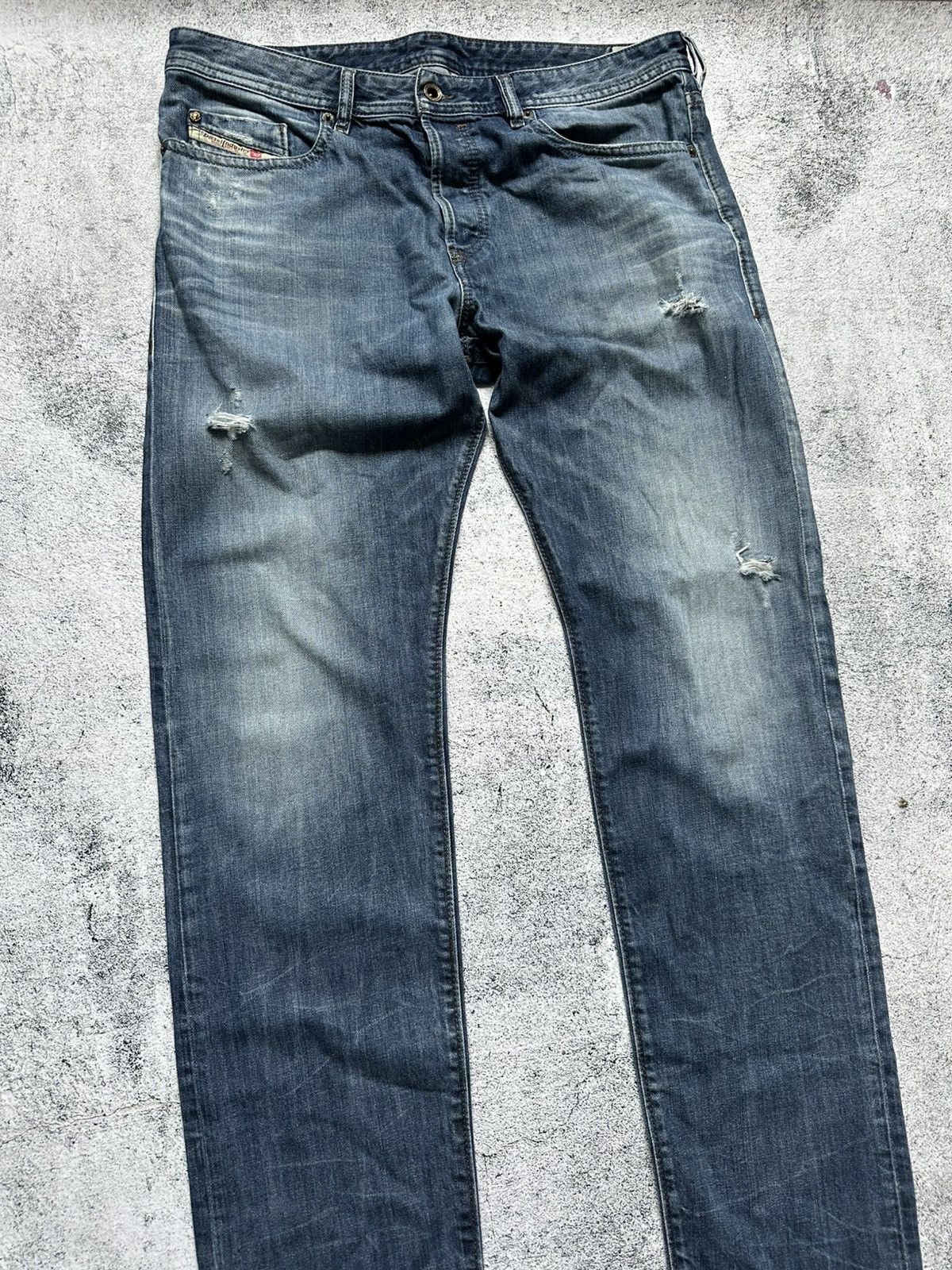 Diesel Vintage Diesel Crazy Washed Jeans Baggy Fit 36 Size Size US 36 / EU 52 - 3 Thumbnail