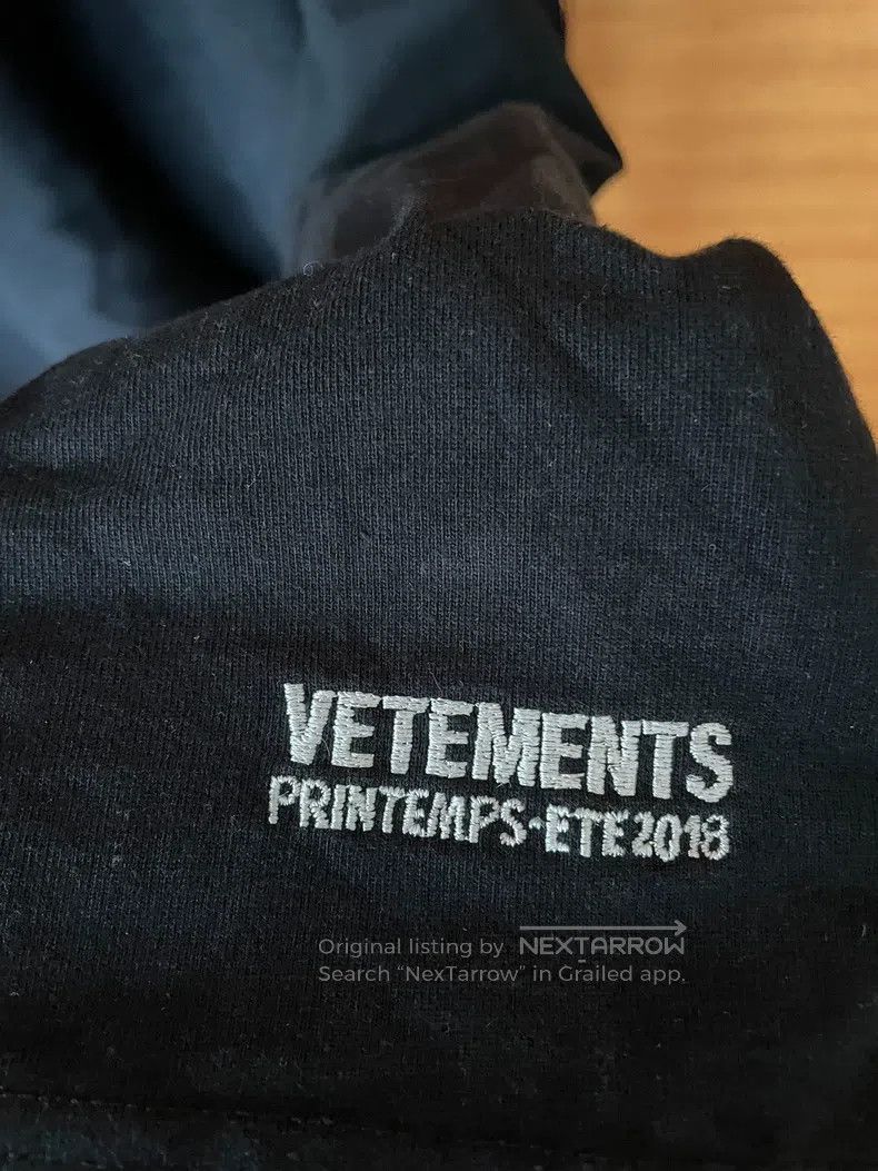 Vetements Vetements Fake two-piece hoodie Size US S / EU 44-46 / 1 - 2 Thumbnail
