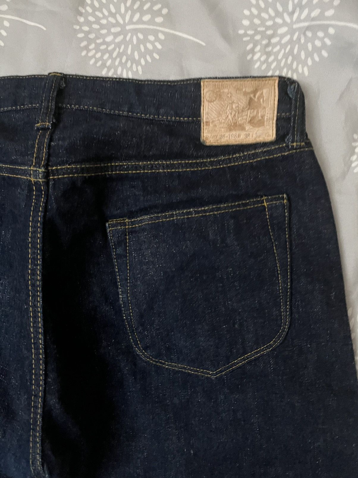 Japanese Brand Samurai Natural Indigo Jeans Size US 38 / EU 54 - 3 Thumbnail