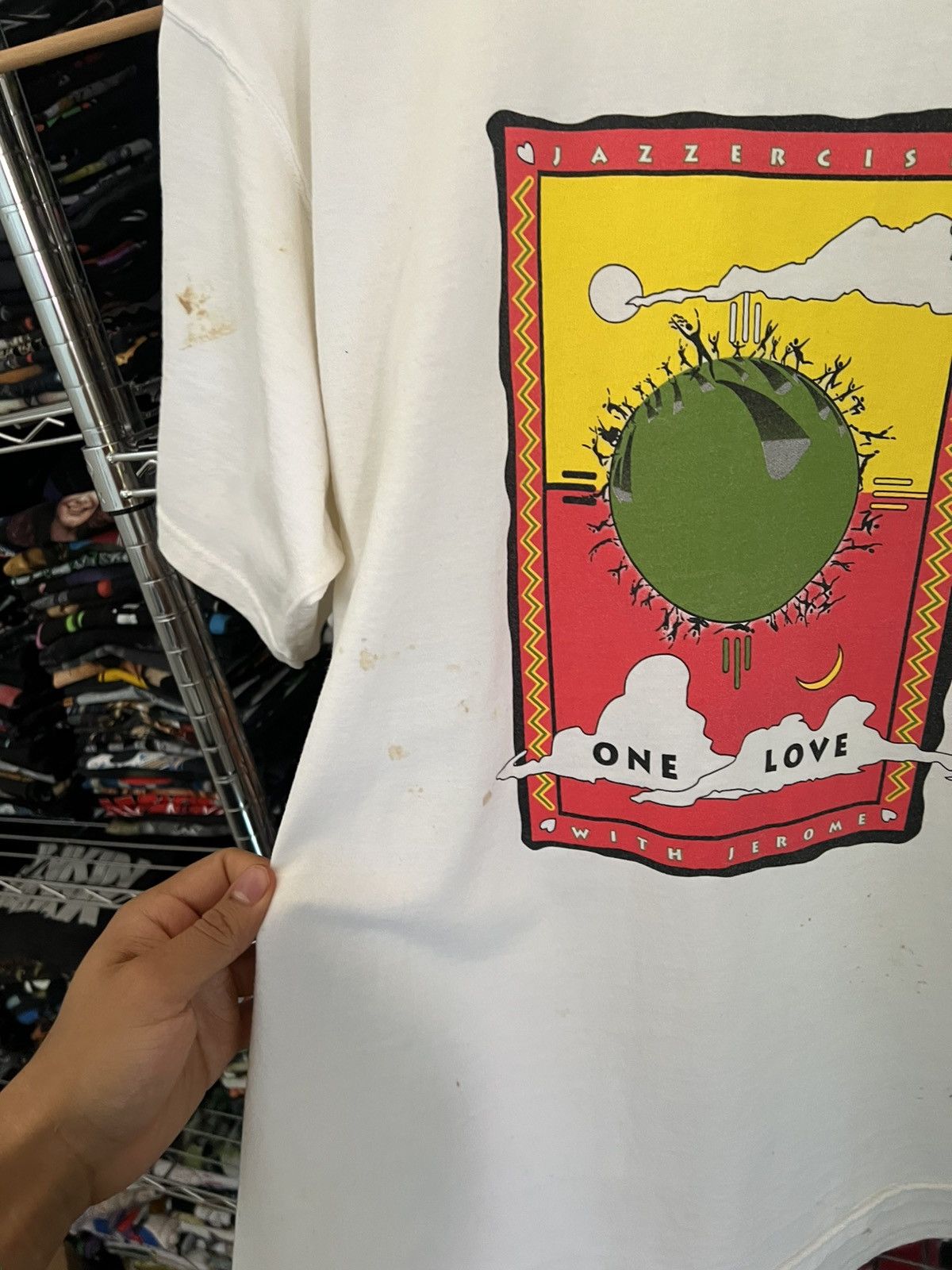 Arts & Science 90s Jazzercise One Love with Jerome Band Tee Size US L / EU 52-54 / 3 - 5 Thumbnail