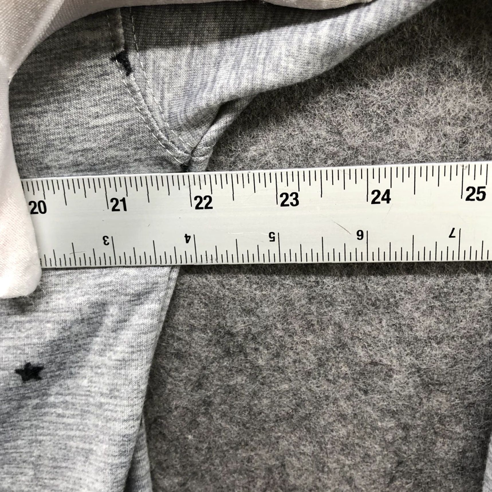Splendid Splendid Sweatshirt Pullover Woman M Gray Star Print Lounge Top Crew Neck Long Sleeve Casual Size M / US 6-8 / IT 42-44 - 7 Thumbnail