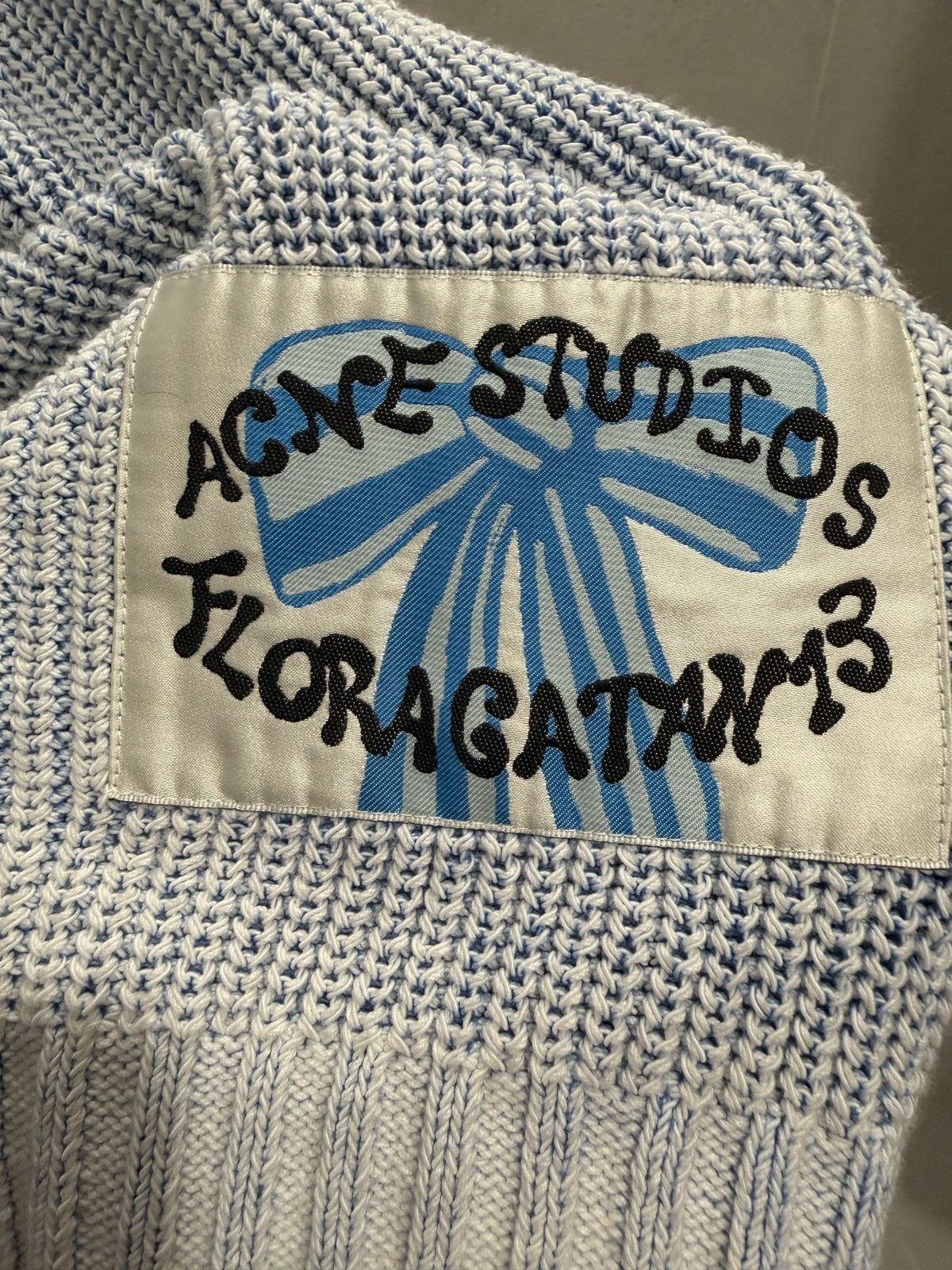 Acne Studios Acne Studios Kype Jumper Knit Crewneck Sweater Pullover Blue Size US XL / EU 56 / 4 - 3 Thumbnail