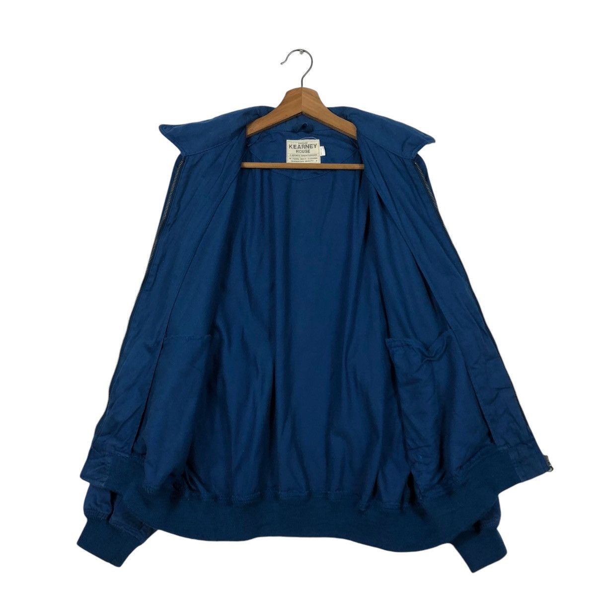 Japanese Brand 🔥VINTAGE BOMBER JACKET BIKER KEARNEY HOUSE ISSEY MIYAKE Size US L / EU 52-54 / 3 - 15 Thumbnail