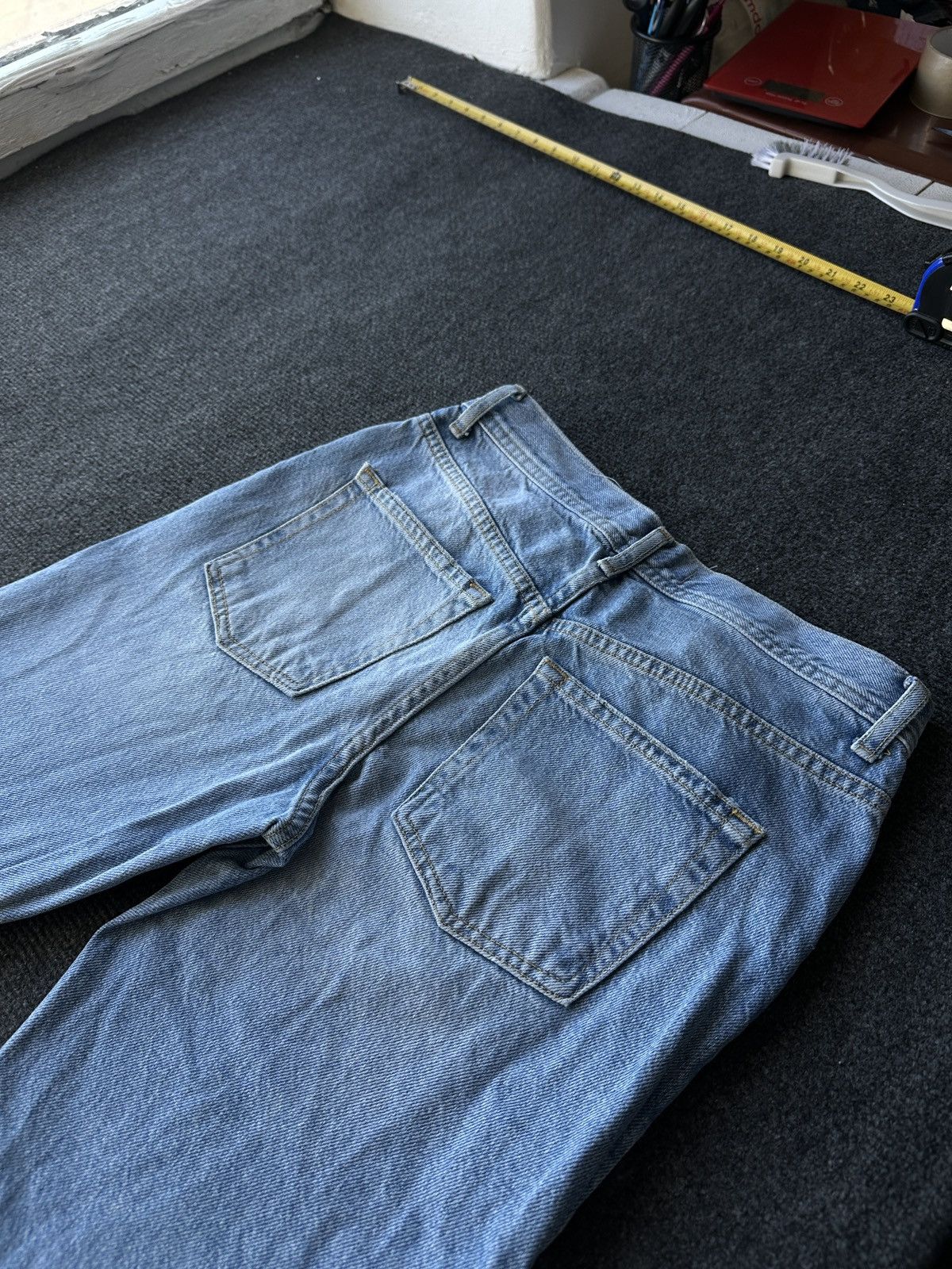 Free People 🚨 FREE PEOPLE WE THE FREE AVANT GARDE GOTHIC WOMEN JEANS Size 25" / US 0 / IT 36 - 10 Thumbnail