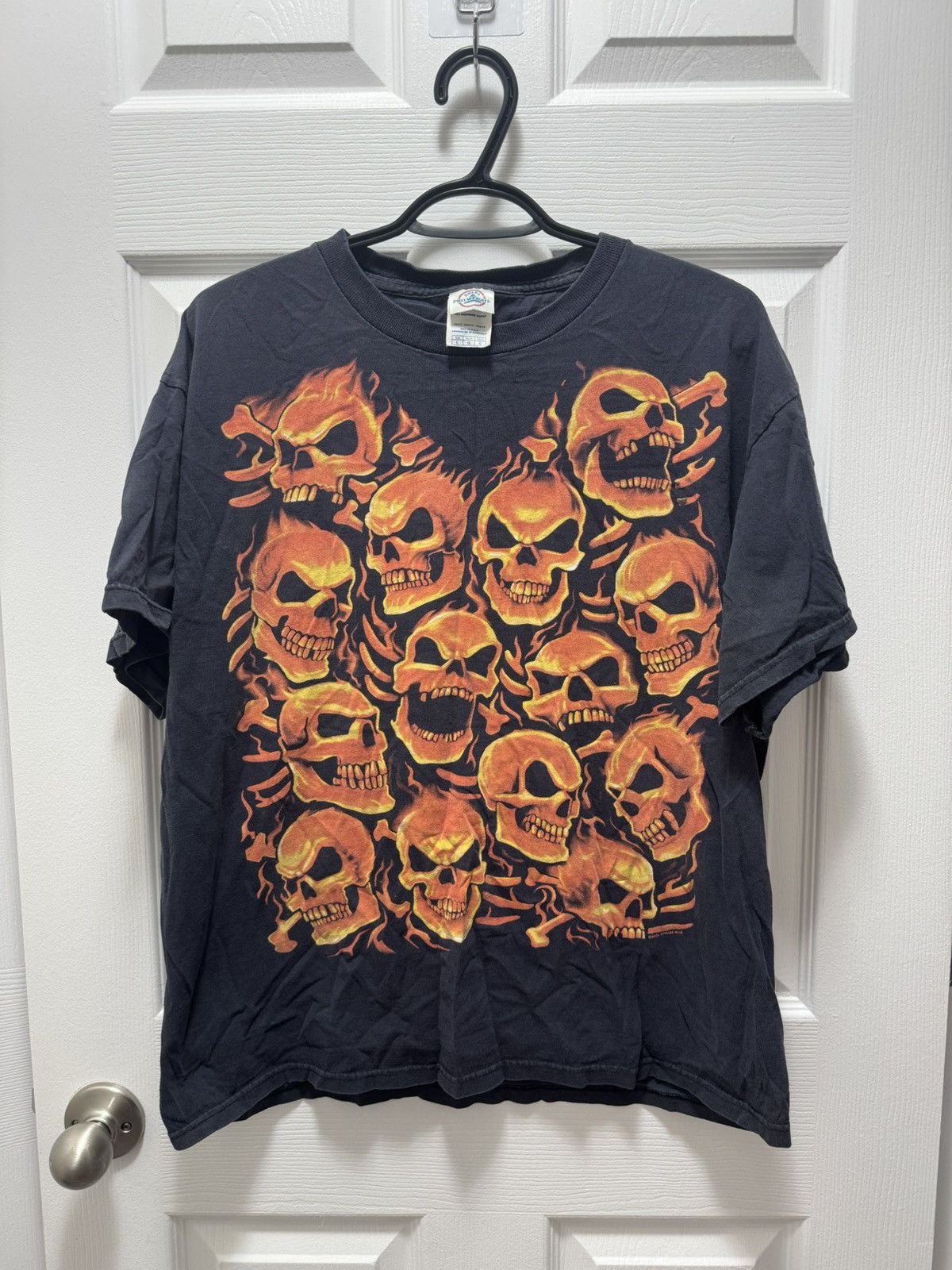 Delta × Vintage Pro Delta Weight Skull Pile Vintage Y2K Supreme Inspired Size US L / EU 52-54 / 3 - 2 Thumbnail