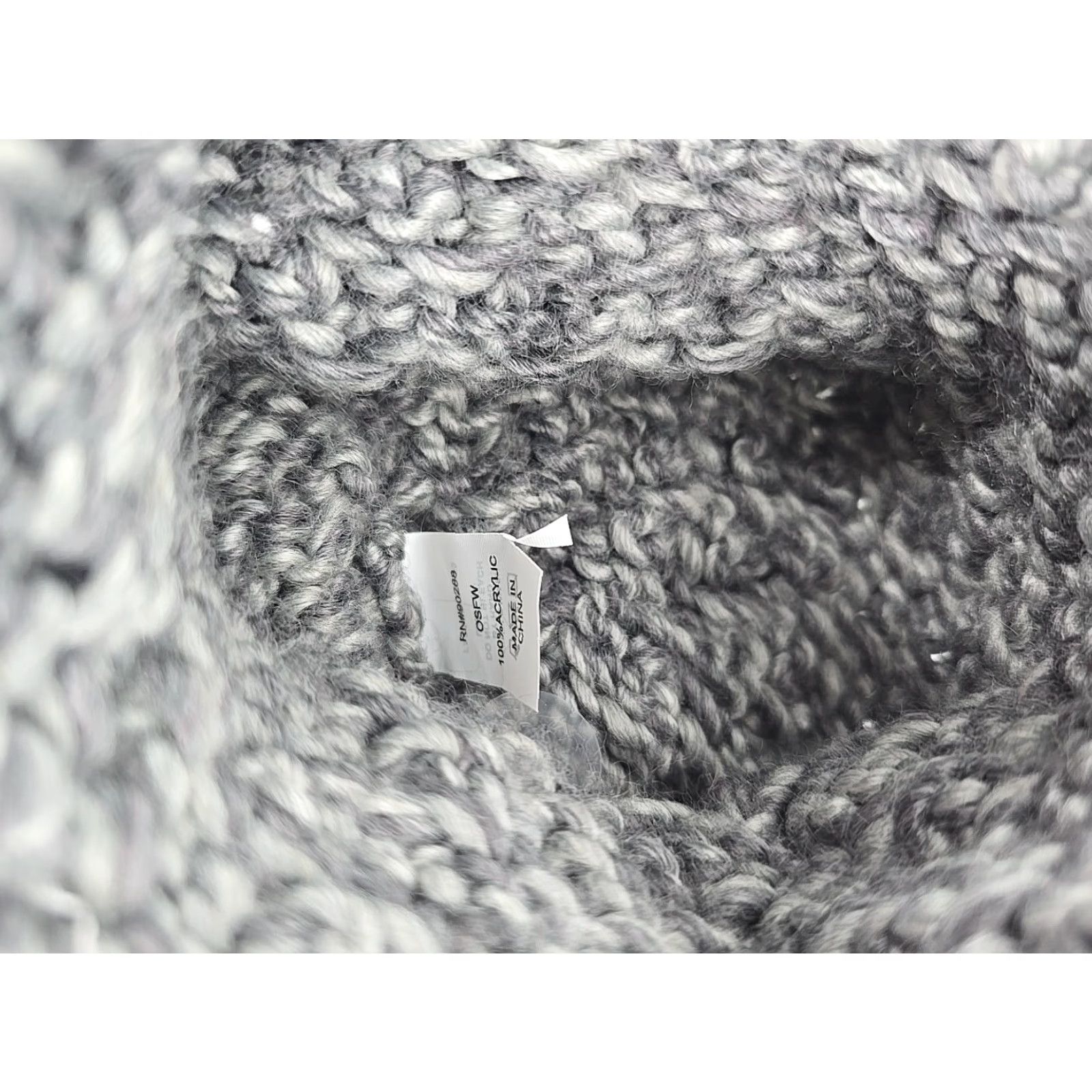 Adidas VINTAGE Adidas Beanie Adult Unisex One Size Grey Knit Winter Hat 5146589 New With Tags Size ONE SIZE - 5 Thumbnail