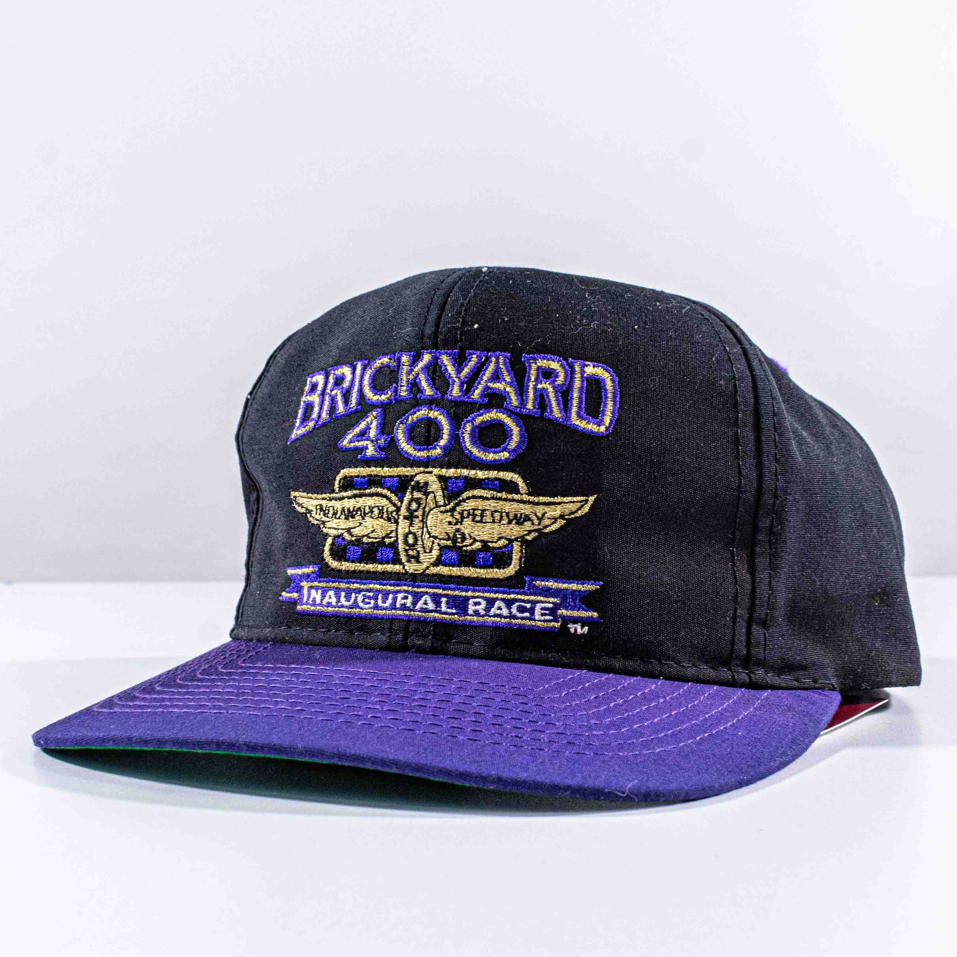 NASCAR VTG 1994 Brickyard 400 Inaugural Race Snapback Hat NASCAR Size ONE SIZE - 1 Thumbnail