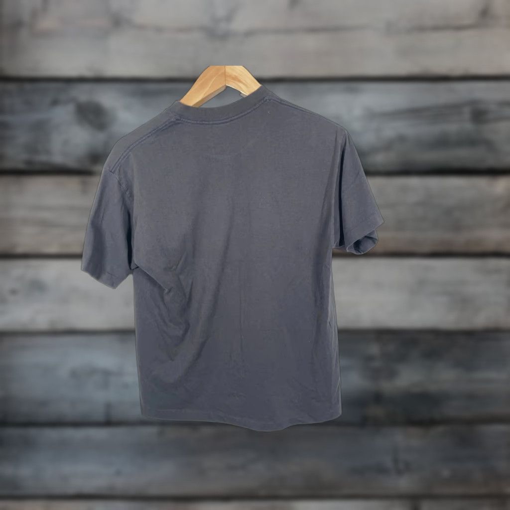 Vintage VINTAGE Slazenger T-Shirt Black Adult Large Slim Fit 80s Retro Sports USA Made Boys none Size US L / EU 52-54 / 3 - 1 Thumbnail