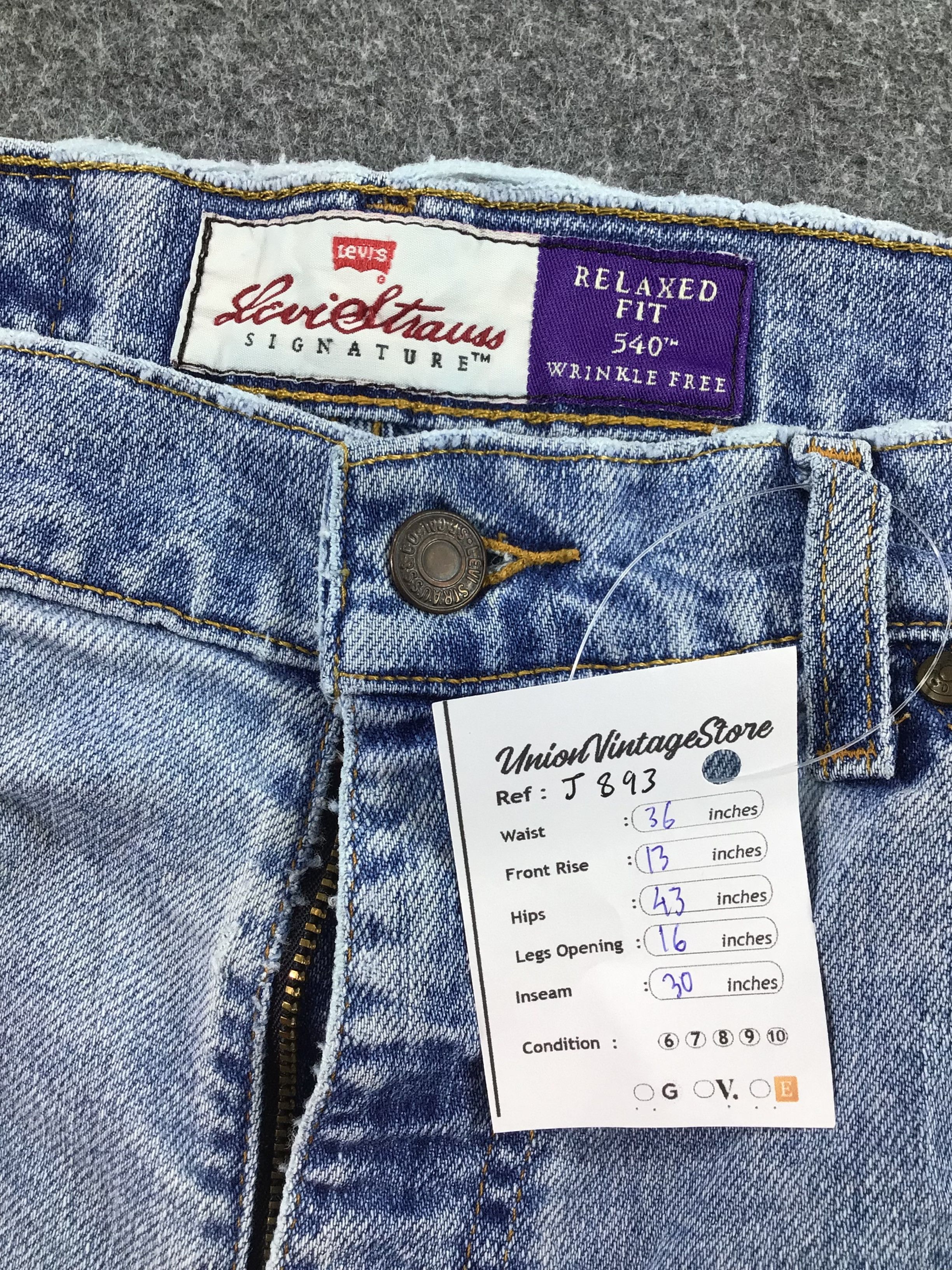 Levi's Vintage Levis 540 Jeans-J893 Size US 36 / EU 52 - 11 Thumbnail