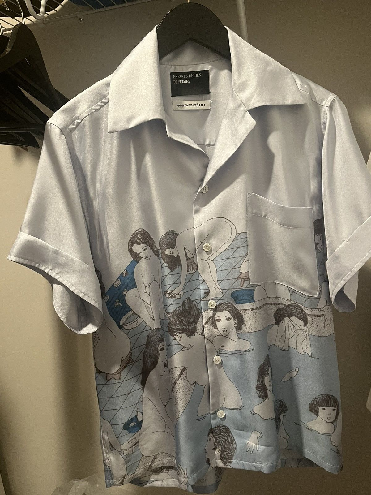 トップス Enfants Riches Deprimes ANIME SILK SHIRT Enfants Riches Deprimes ERD Bath House Silk Shirt | Grailed