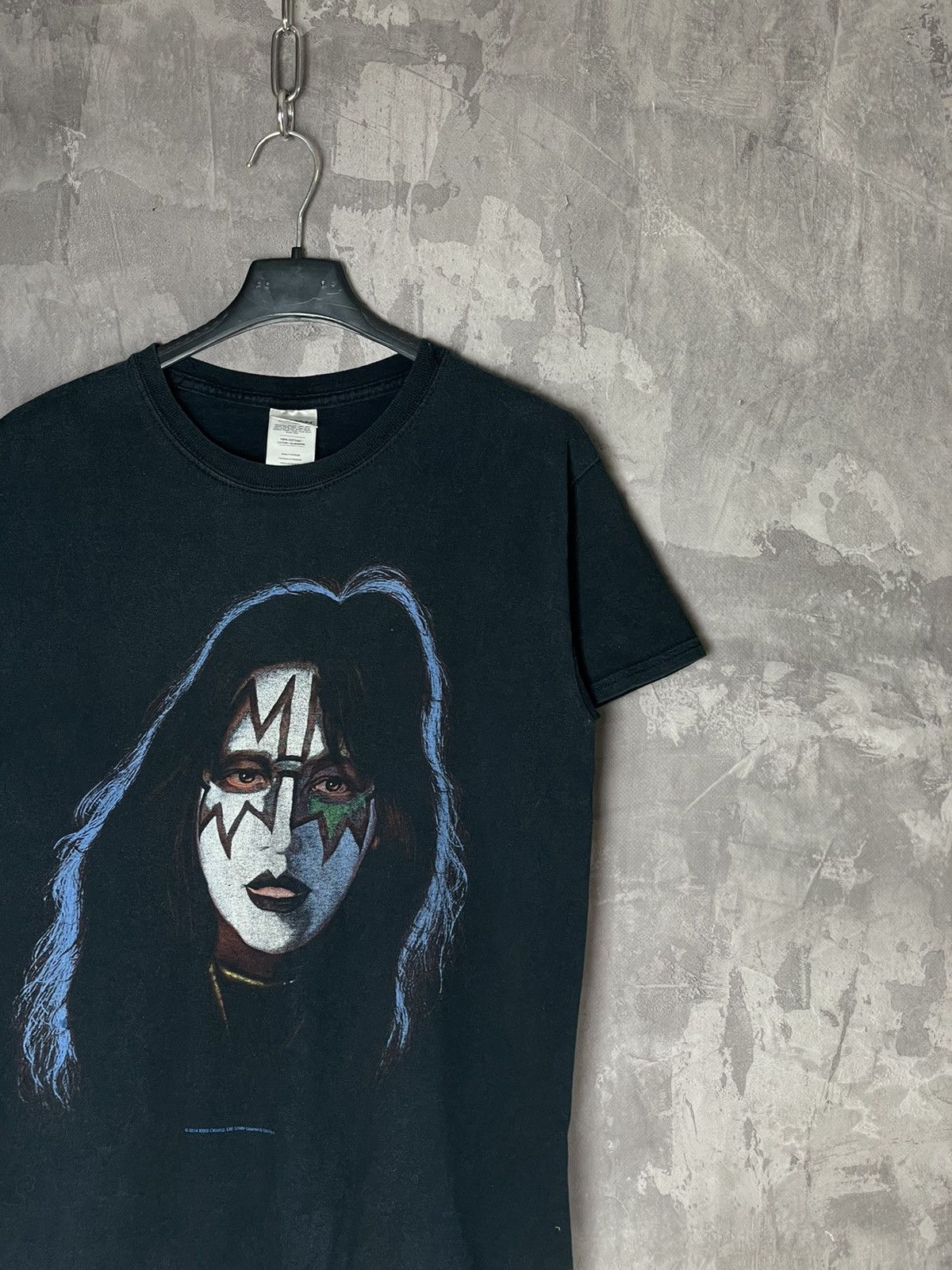 Band Tees × Vintage Vintage Kiss Gene Simmons face rock band tee 90’s Size US S / EU 44-46 / 1 - 3 Thumbnail
