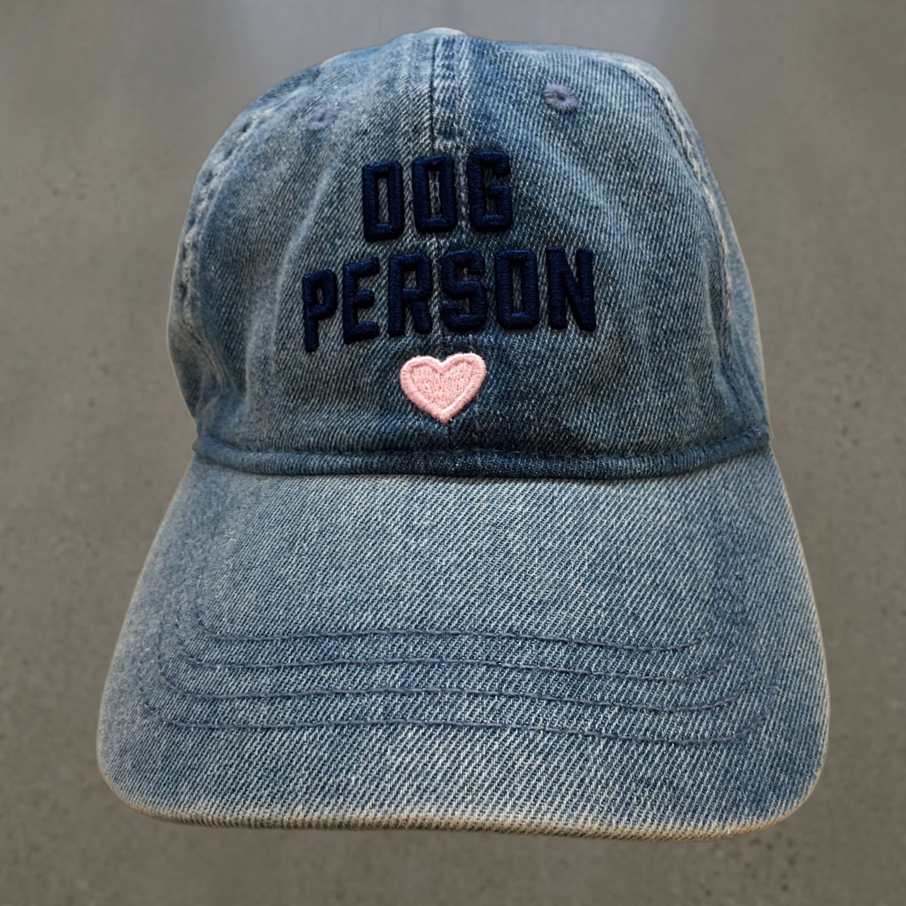 Logo 7 Home Free Baseball Hat Womens Blue OS Embroidered Logo Dog Person Curved Brim Size ONE SIZE - 1 Thumbnail
