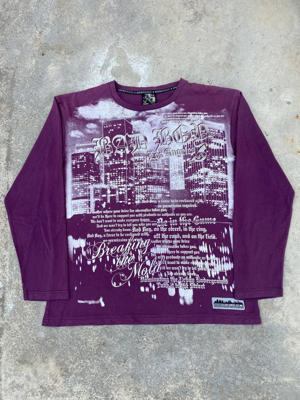 14th Addiction 2000s Wild Poems Gothic Longsleeve Tees Size US L / EU 52-54 / 3 - 1 Thumbnail