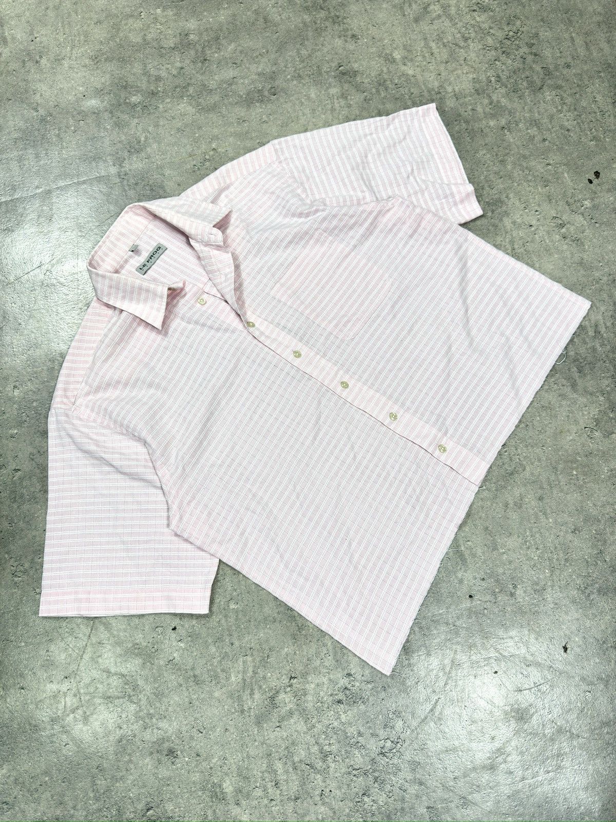 Japanese Brand × Yohji Yamamoto ᶠᵃⁿᶜʸᵍᵘʸBOXY Suit Shirt Vintage Cropped Button Up 90s 80 Size US M / EU 48-50 / 2 - 1 Thumbnail